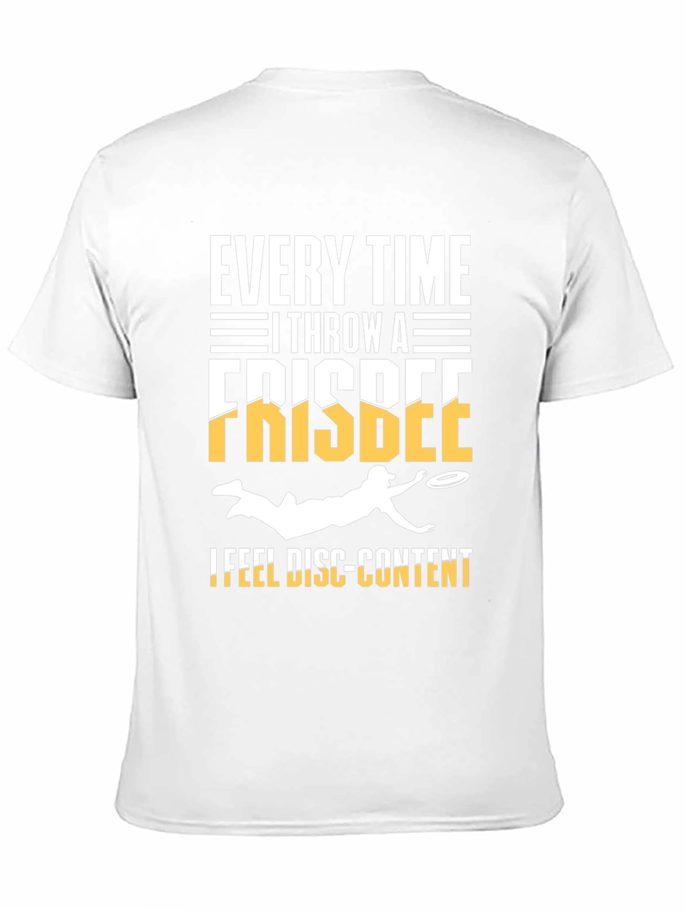 Black Funny Ultimate Frisbee T-Shirt view 11