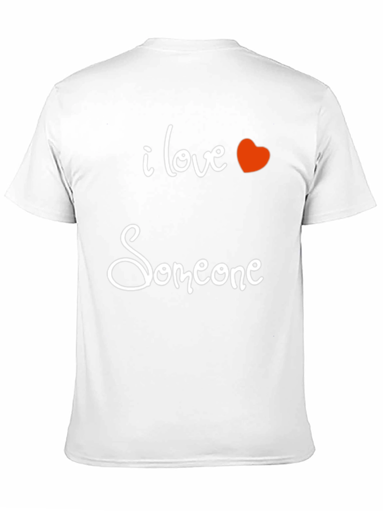 Black I Love Someone Graphic Tee - Soft & Stylish view 11