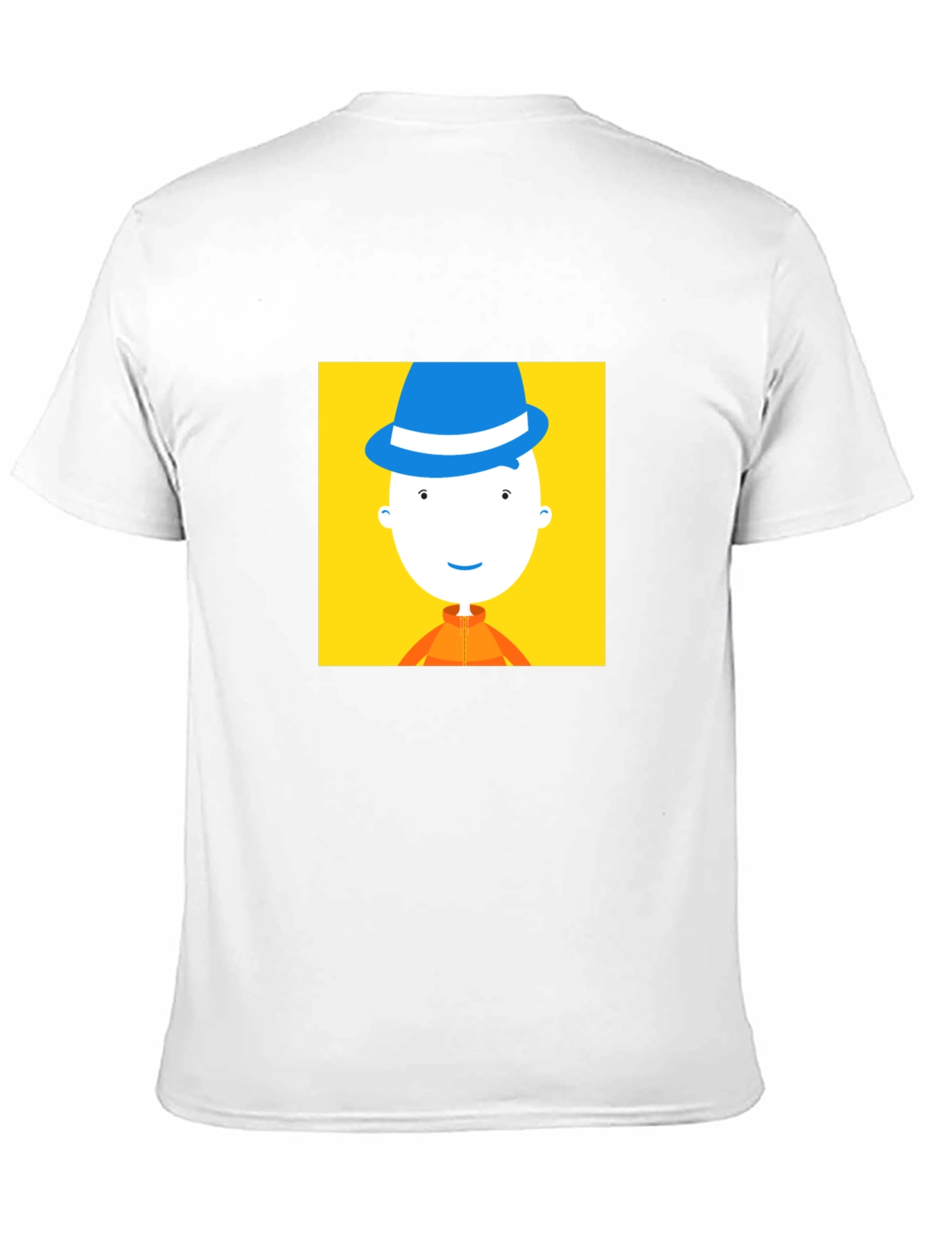 Black Cartoon Character Graphic Tee - Casual Black T-Shirt view 11