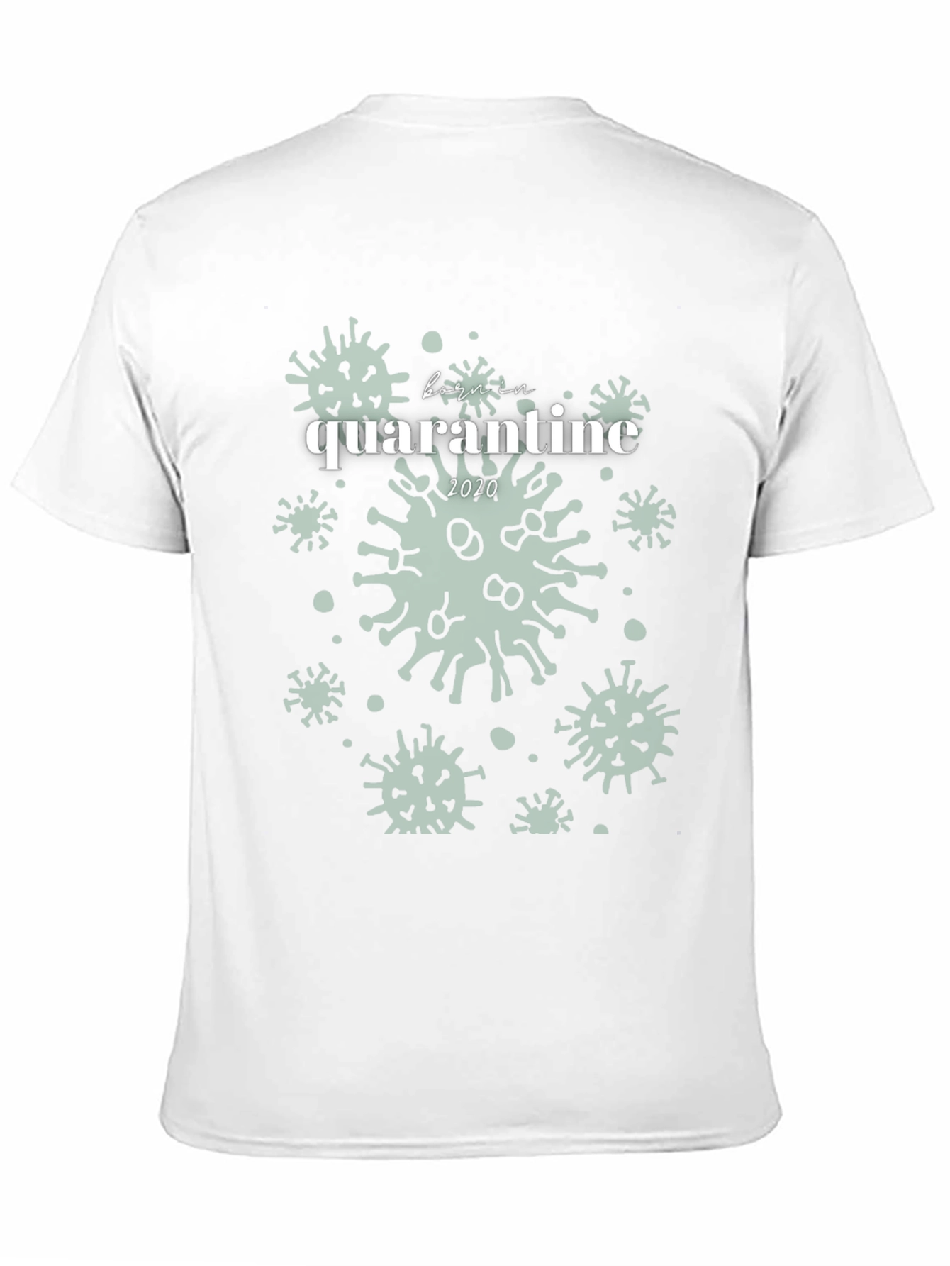 Black Born in Quarantine 2020 Graphic Tee view 11