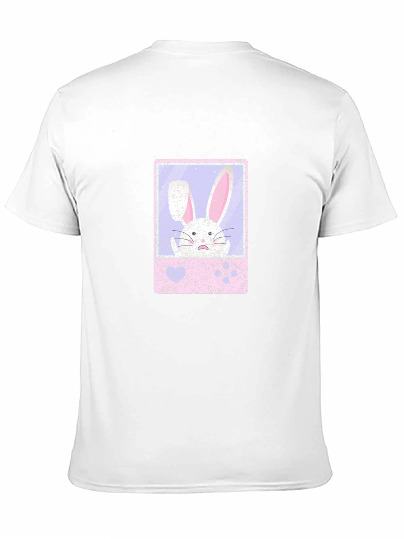 Black Easter Bunny Graphic Tee - Men's Black T-Shirt view 11