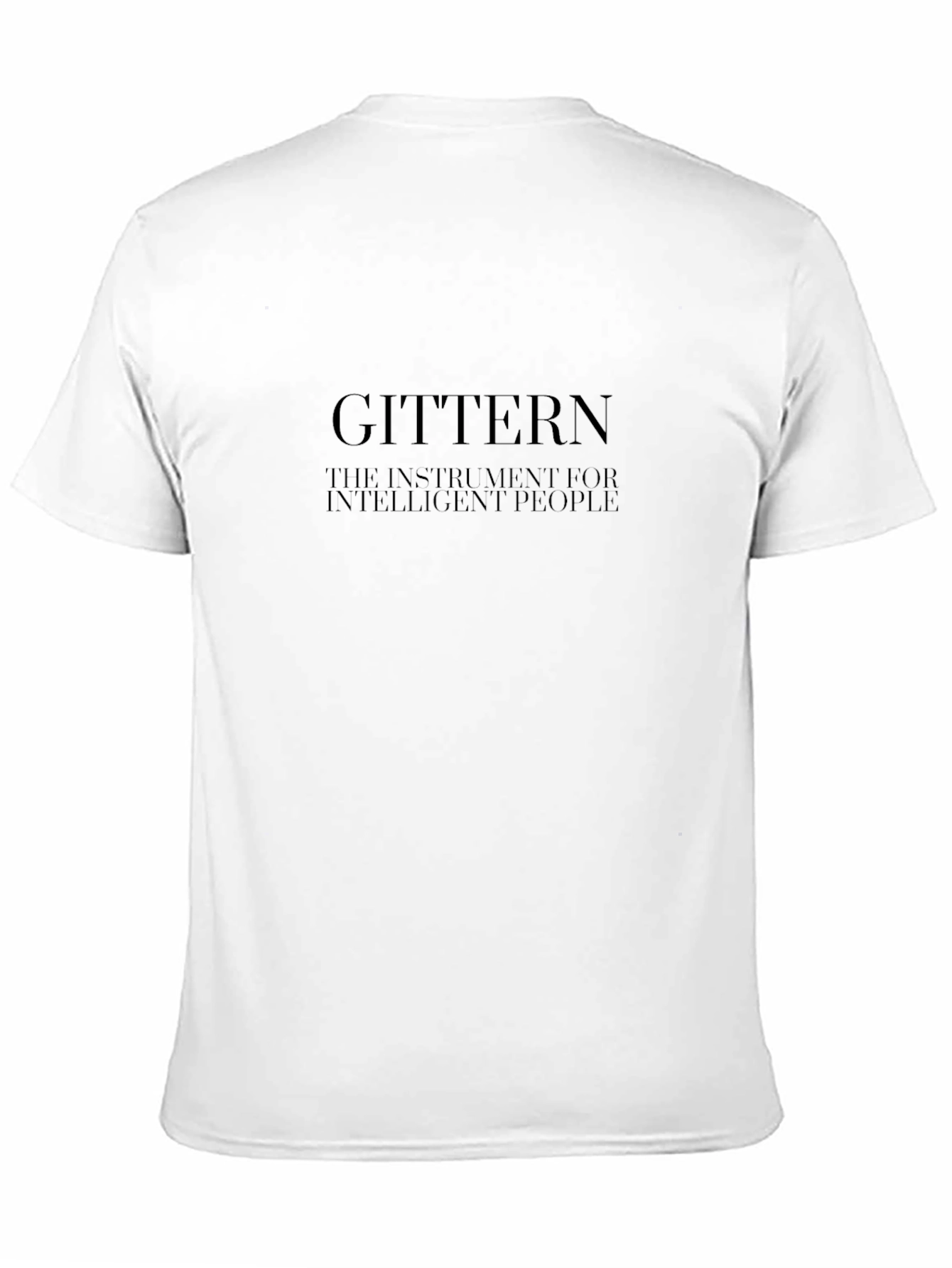 Black Gitterrn Instrument Tee view 11