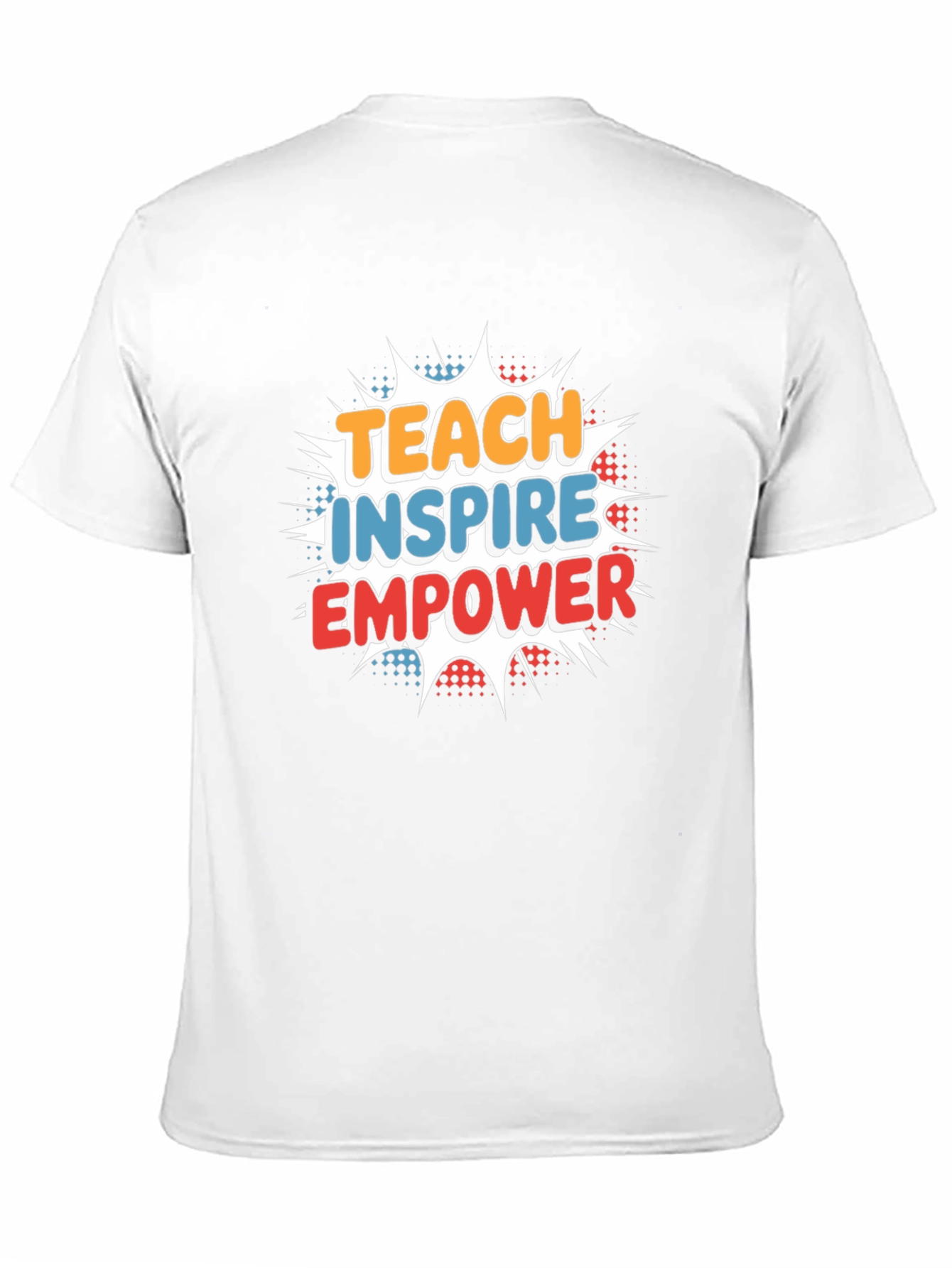 Black Teach Inspire Empower Graphic T-Shirt view 11