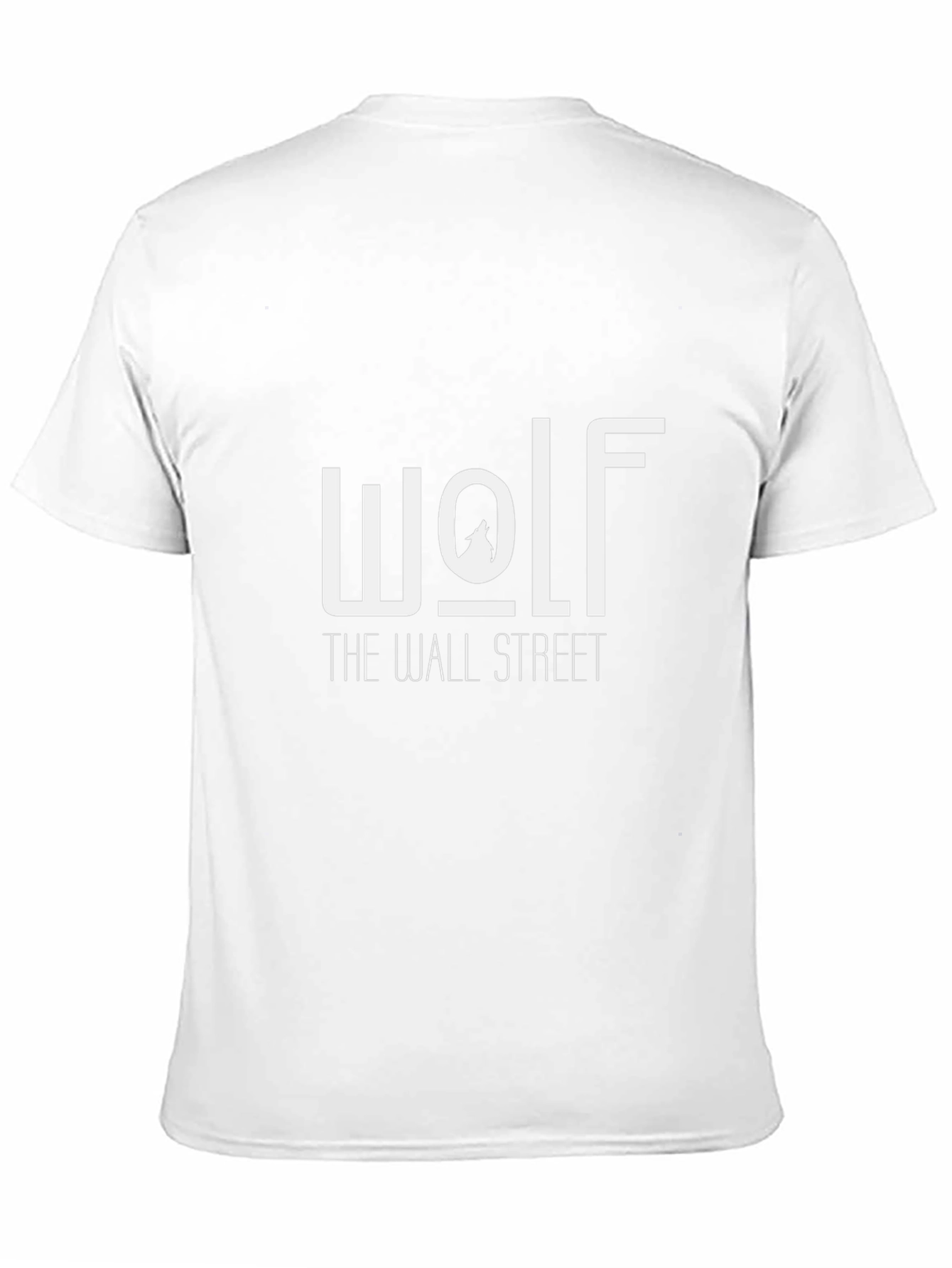 Black Wolf of Wall Street Graphic T-Shirt view 11