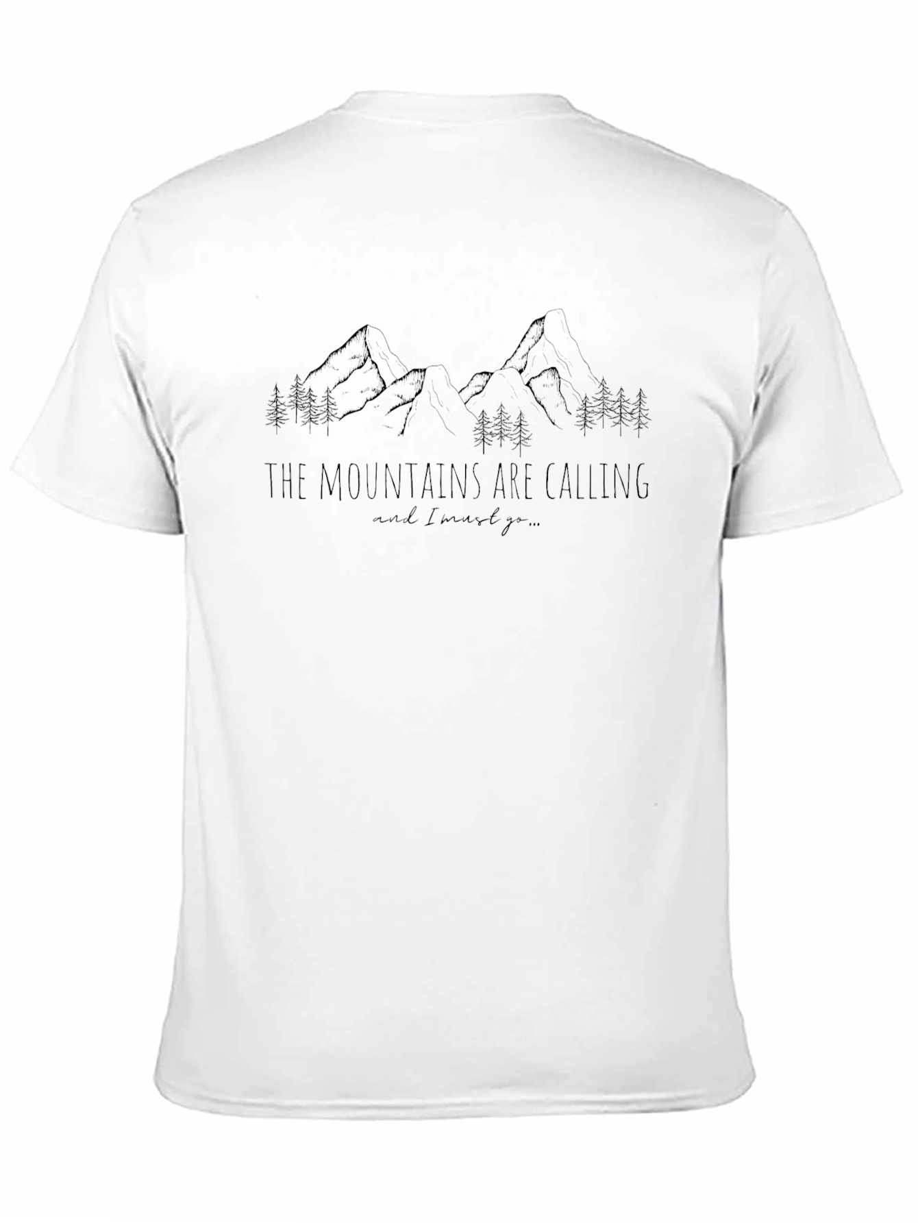 Black Mountains Are Calling T-Shirt view 11