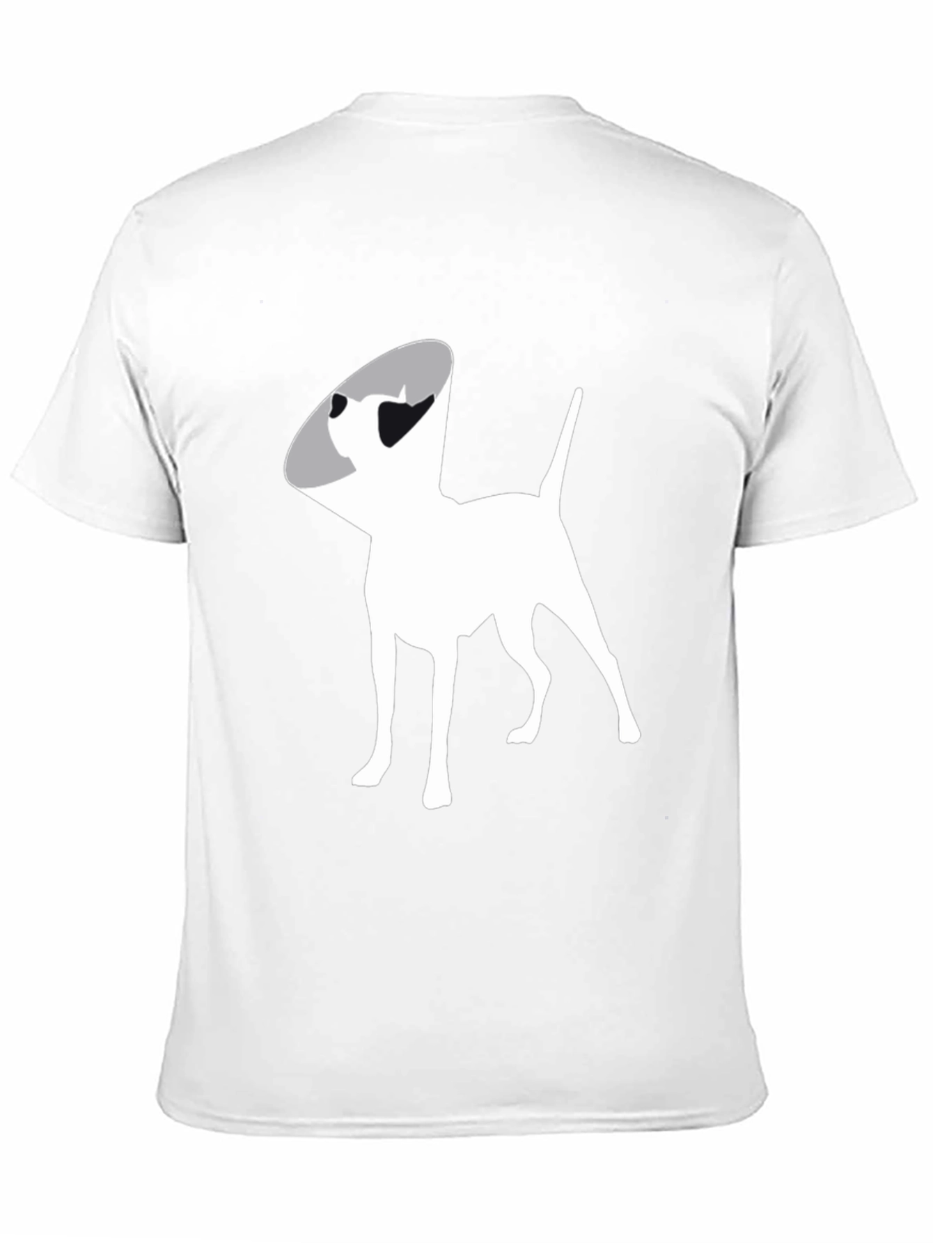 Black Dog Cone Graphic Tee - Black Cotton Comfort view 11