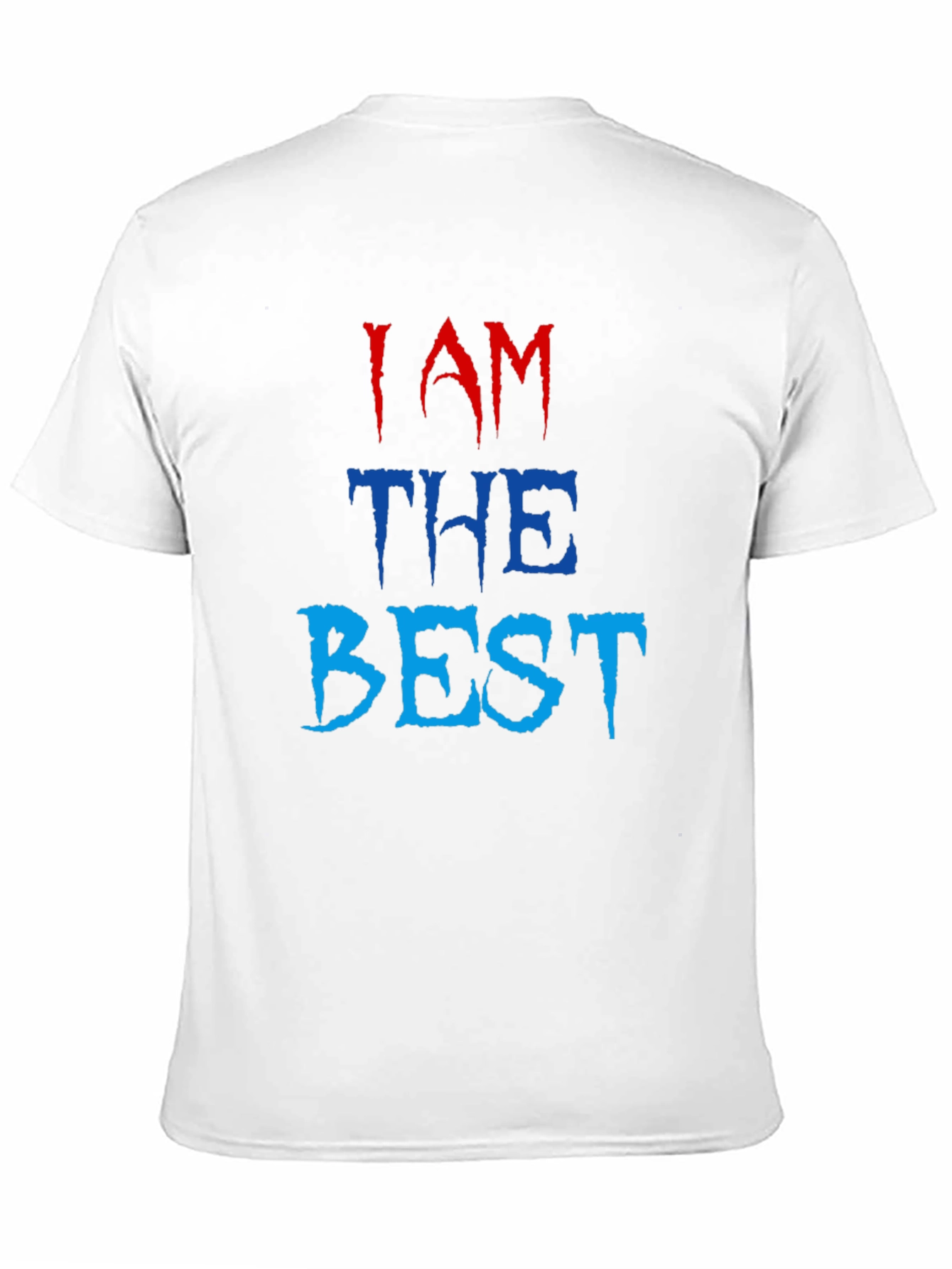 Black I AM THE BEST Graphic Tee view 11
