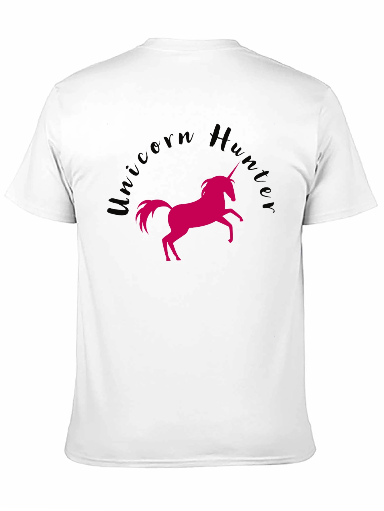 Black Unicorn Hunt Black Graphic Tee view 11