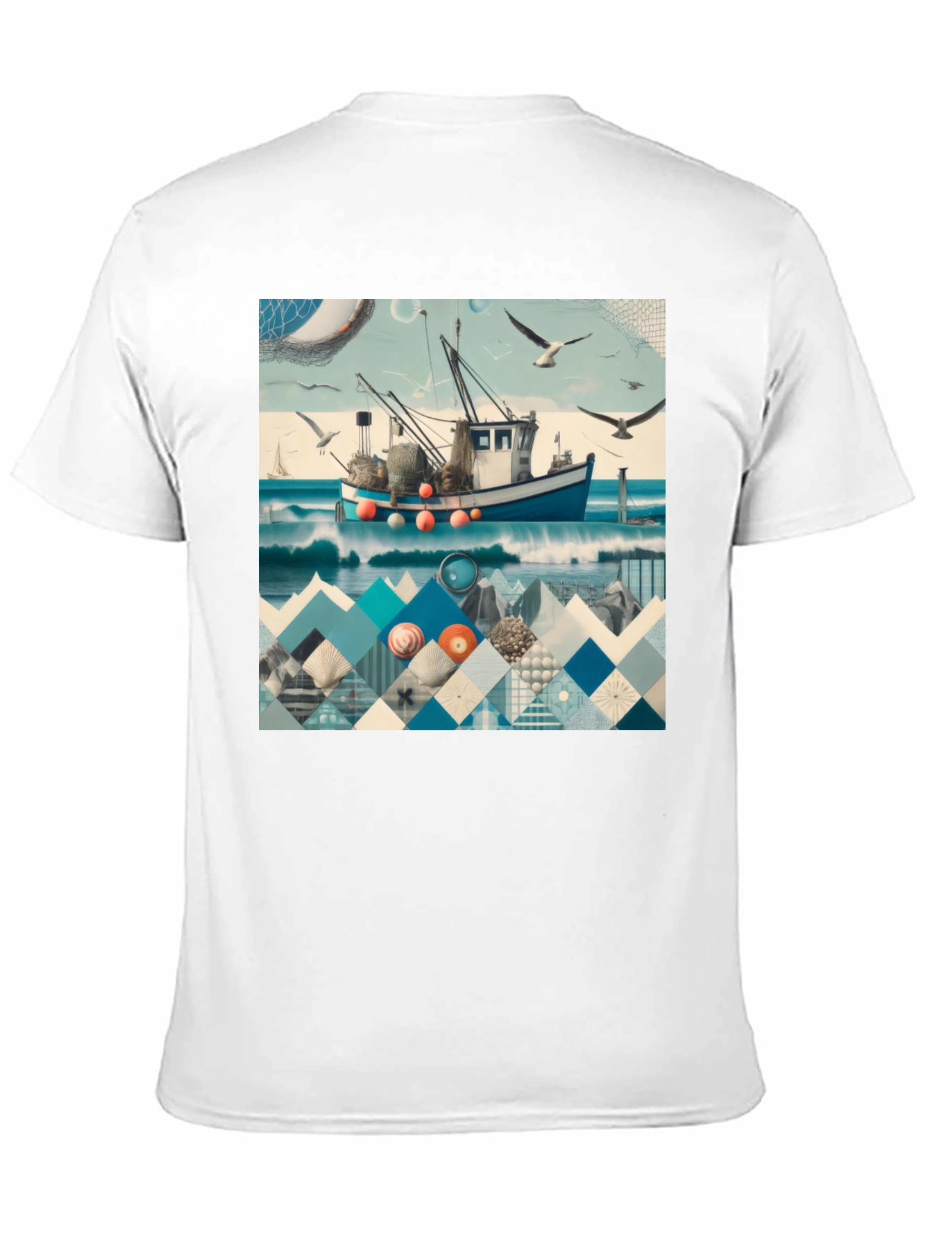 Nautical Patchwork T-Shirt - 11