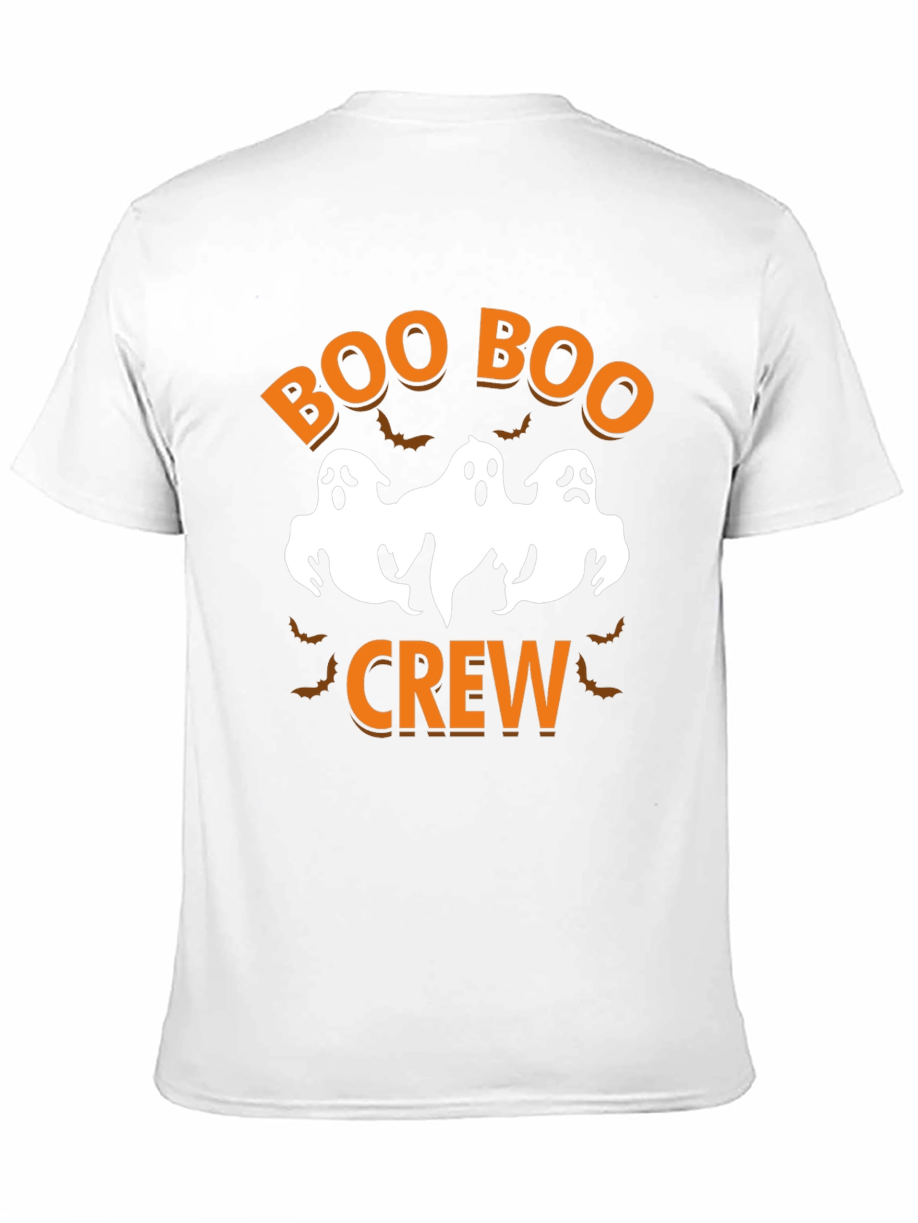 Black Boo Boo Crew Halloween T-Shirt view 11