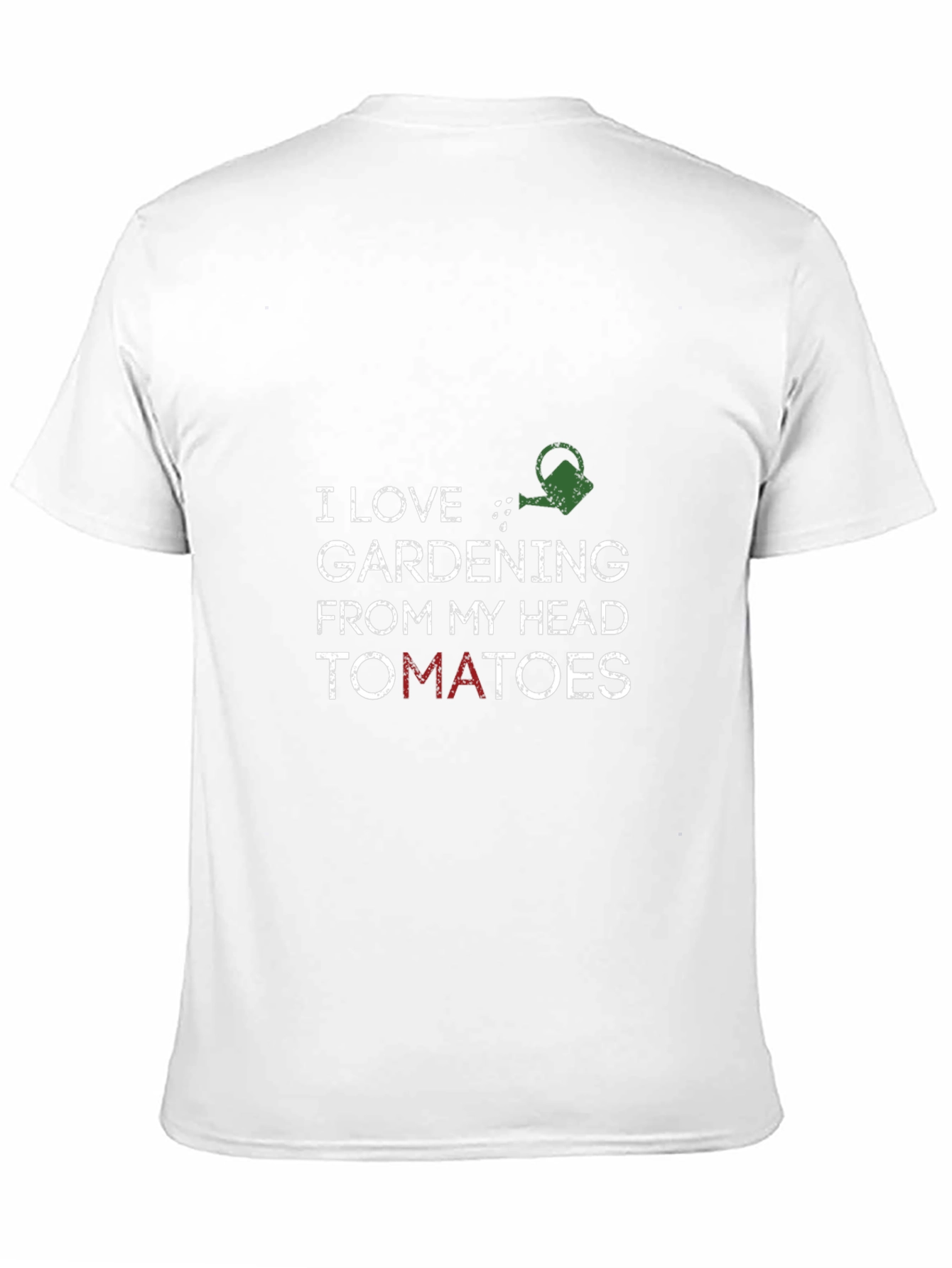 Black I Love Gardening T-Shirt - Funny Gardener Tee view 11
