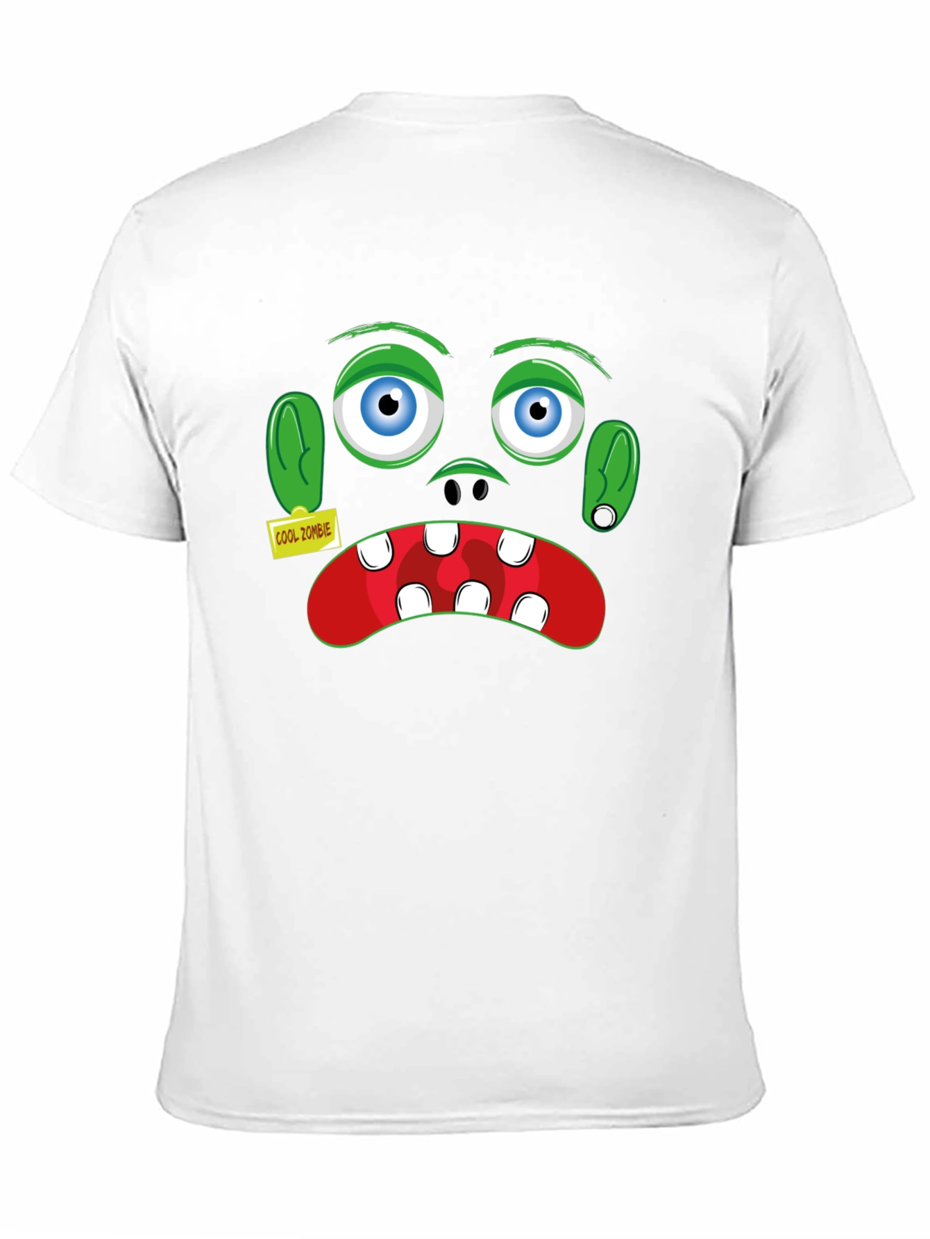 Black Cool Zombie Graphic T-Shirt - Halloween view 11