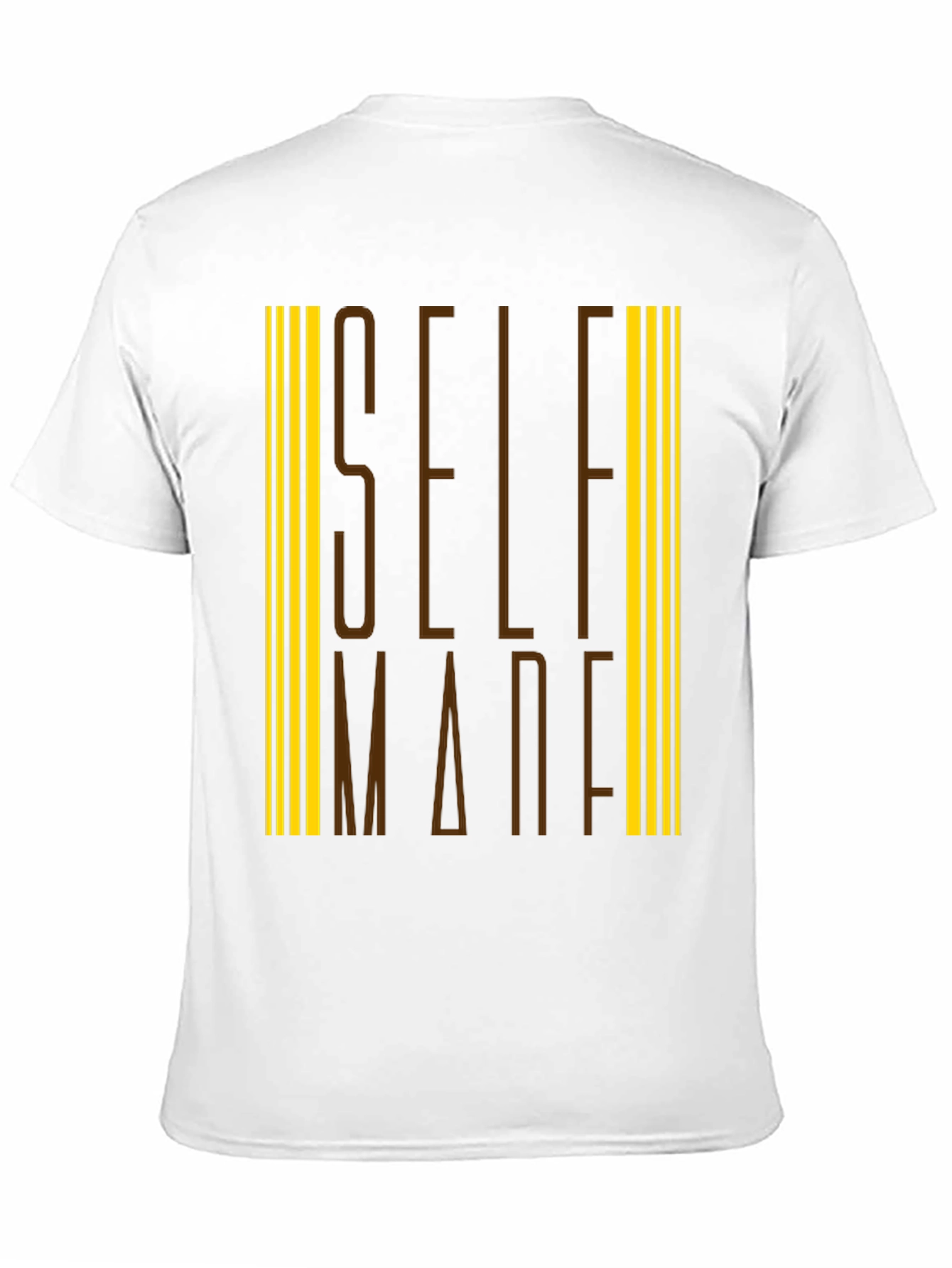 Black Self Made Graphic Tee - Black Cotton Blend view 11