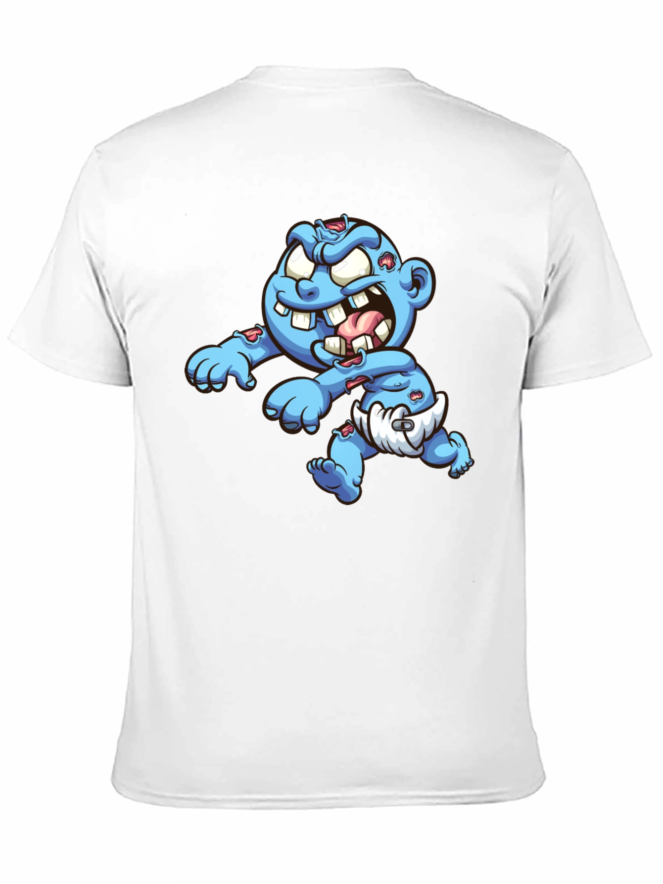 Black Zombie Baby T-Shirt - Black view 11