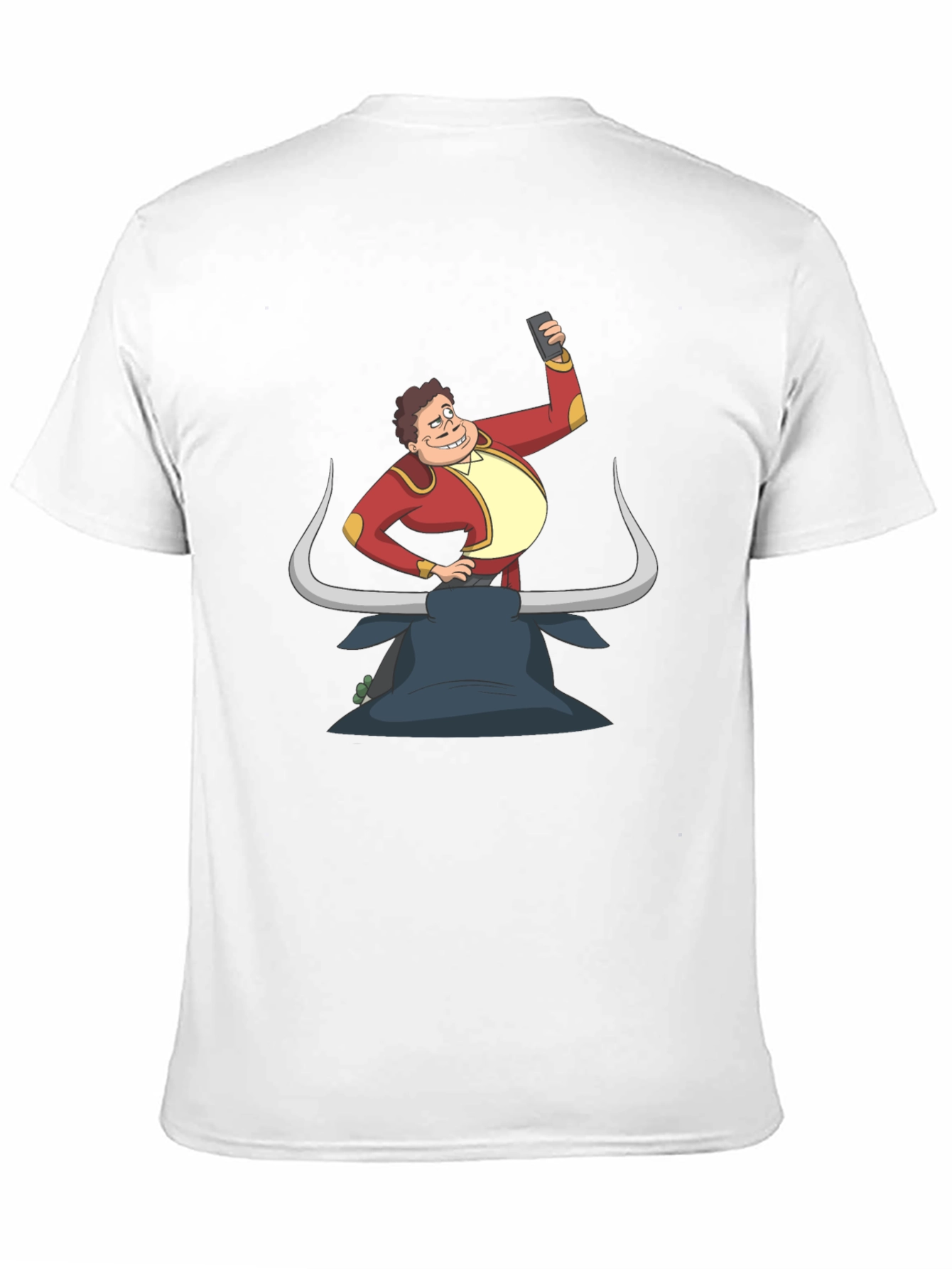 Black Matador Selfie Graphic T-Shirt view 11