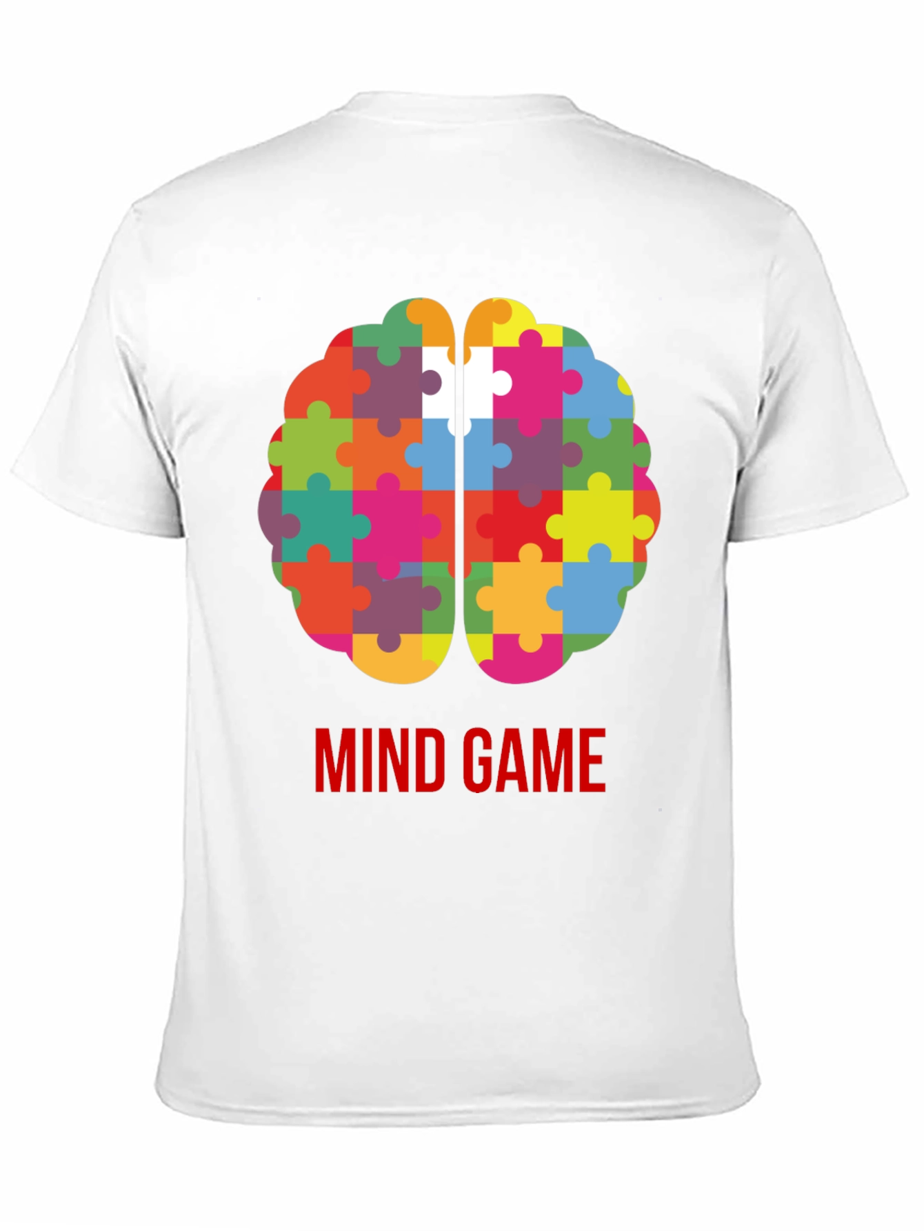 Mind Game Brain Puzzle T-Shirt - 11