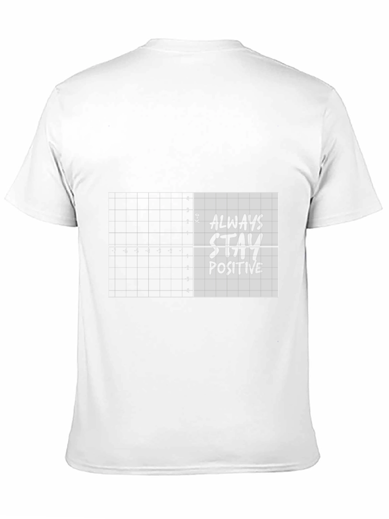 Black Stay Positive Graph T-Shirt view 11