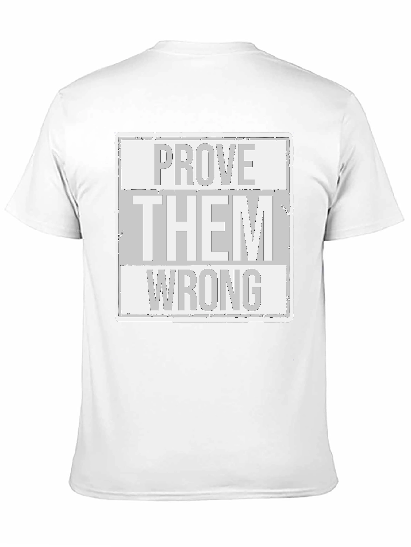Black Prove Them Wrong Graphic Tee - Black Cotton Casual Shirt view 11