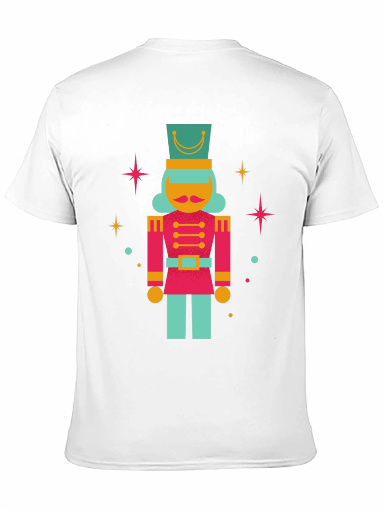 Black Retro Nutcracker T-Shirt - Holiday Style view 11