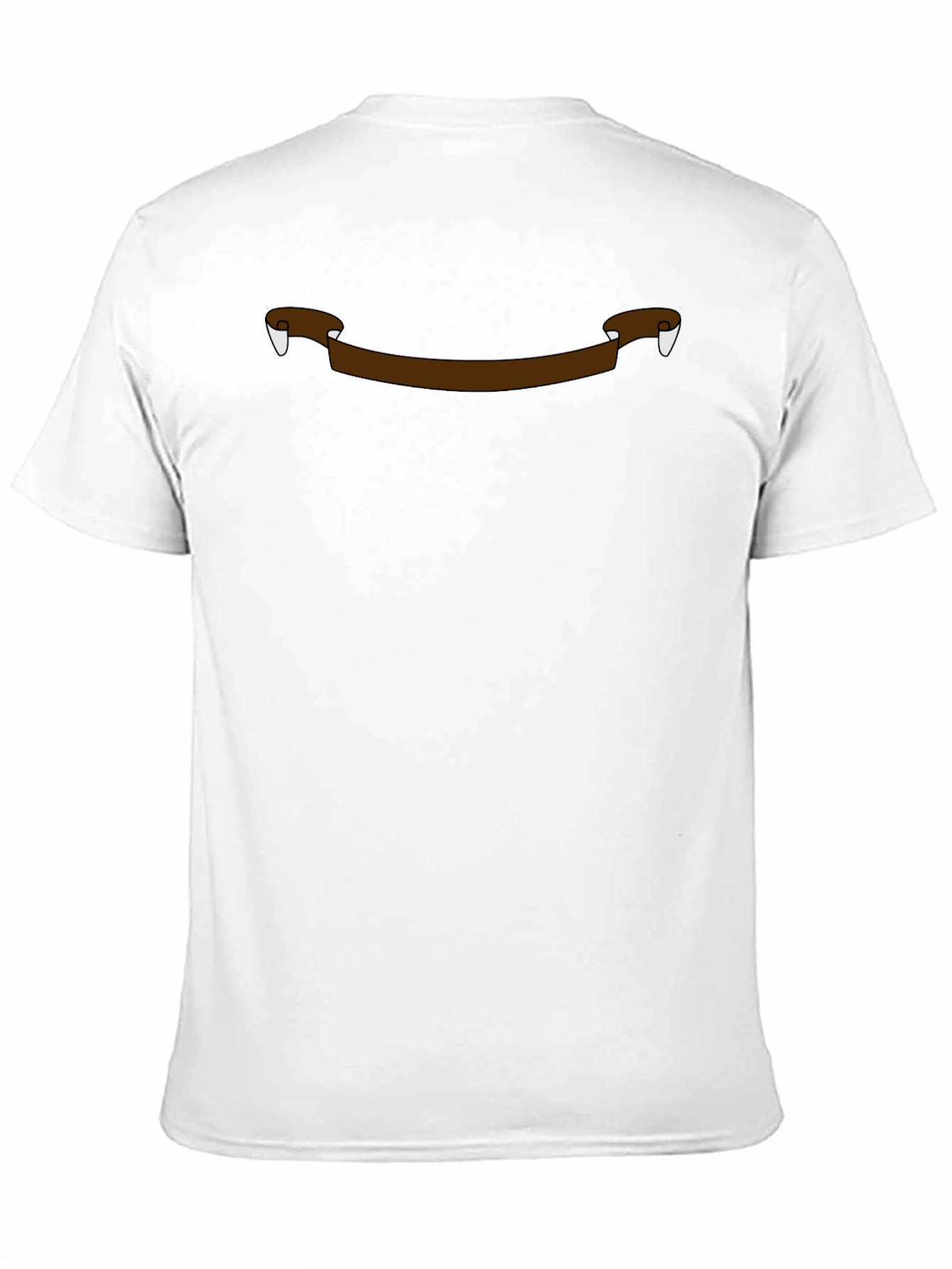 Black Vampire Fangs Banner Graphic Tee - Mens view 11