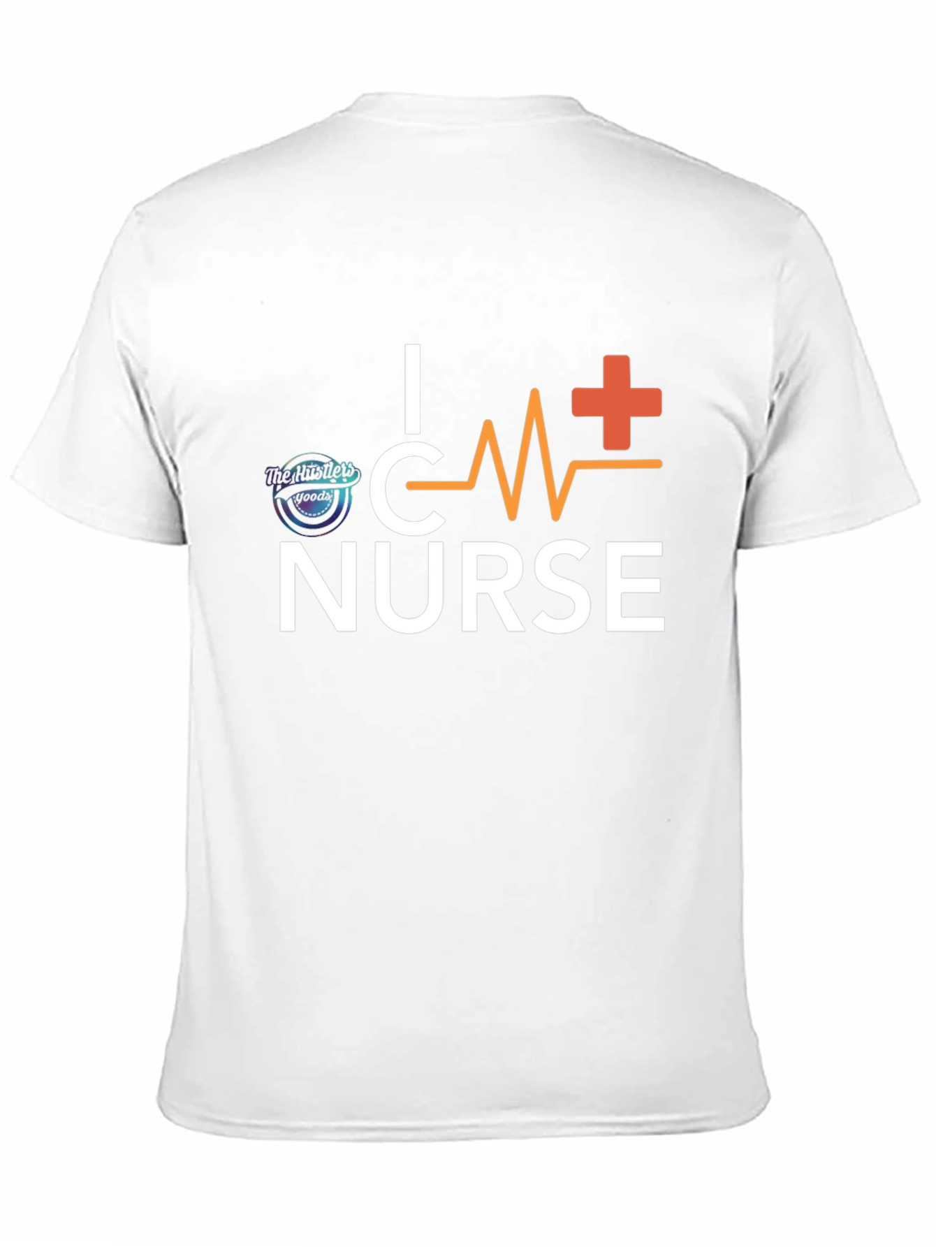 Black I Heart Nurse Black T-Shirt view 11