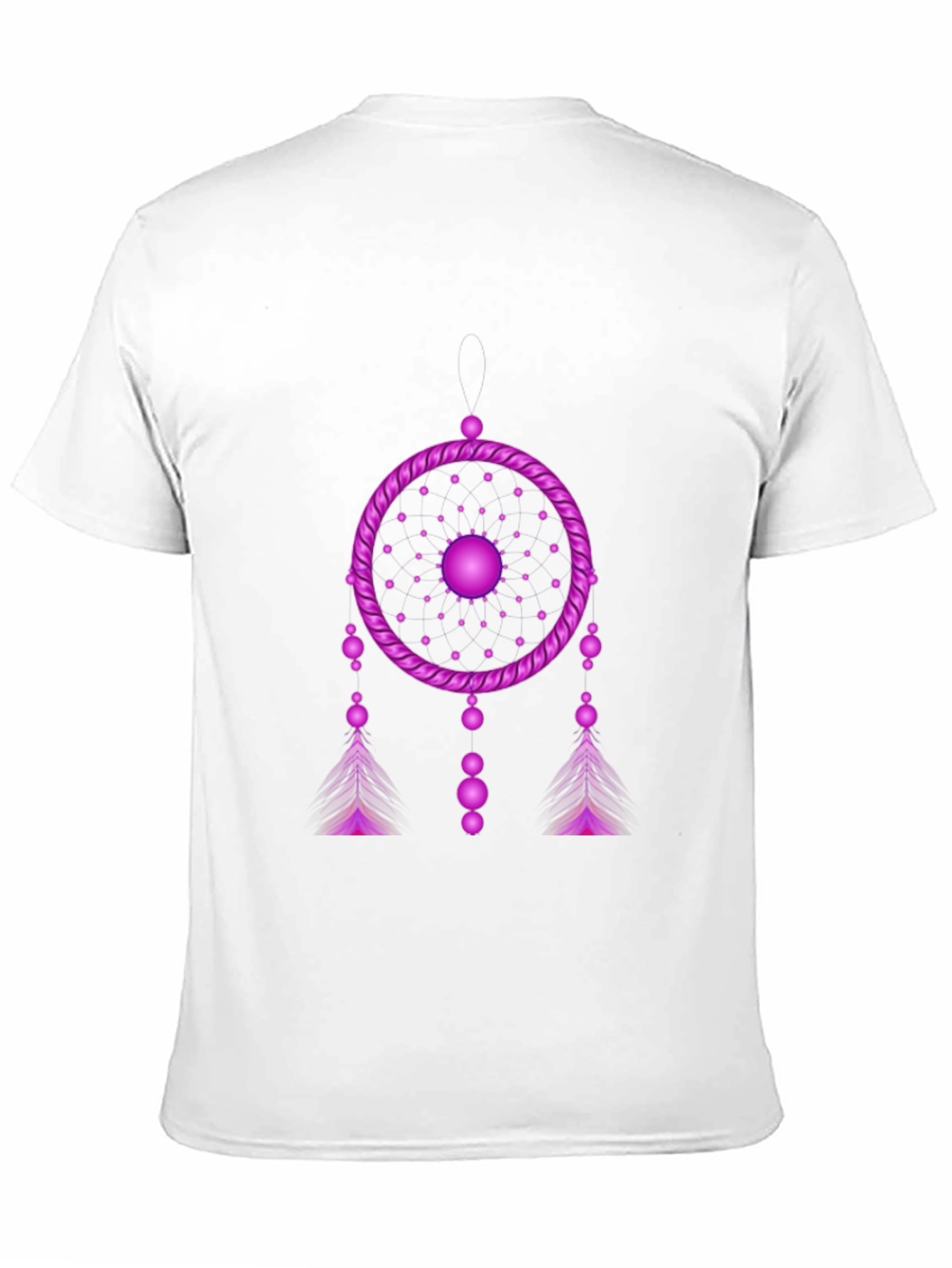 Black Dreamcatcher Graphic Black T-Shirt view 11