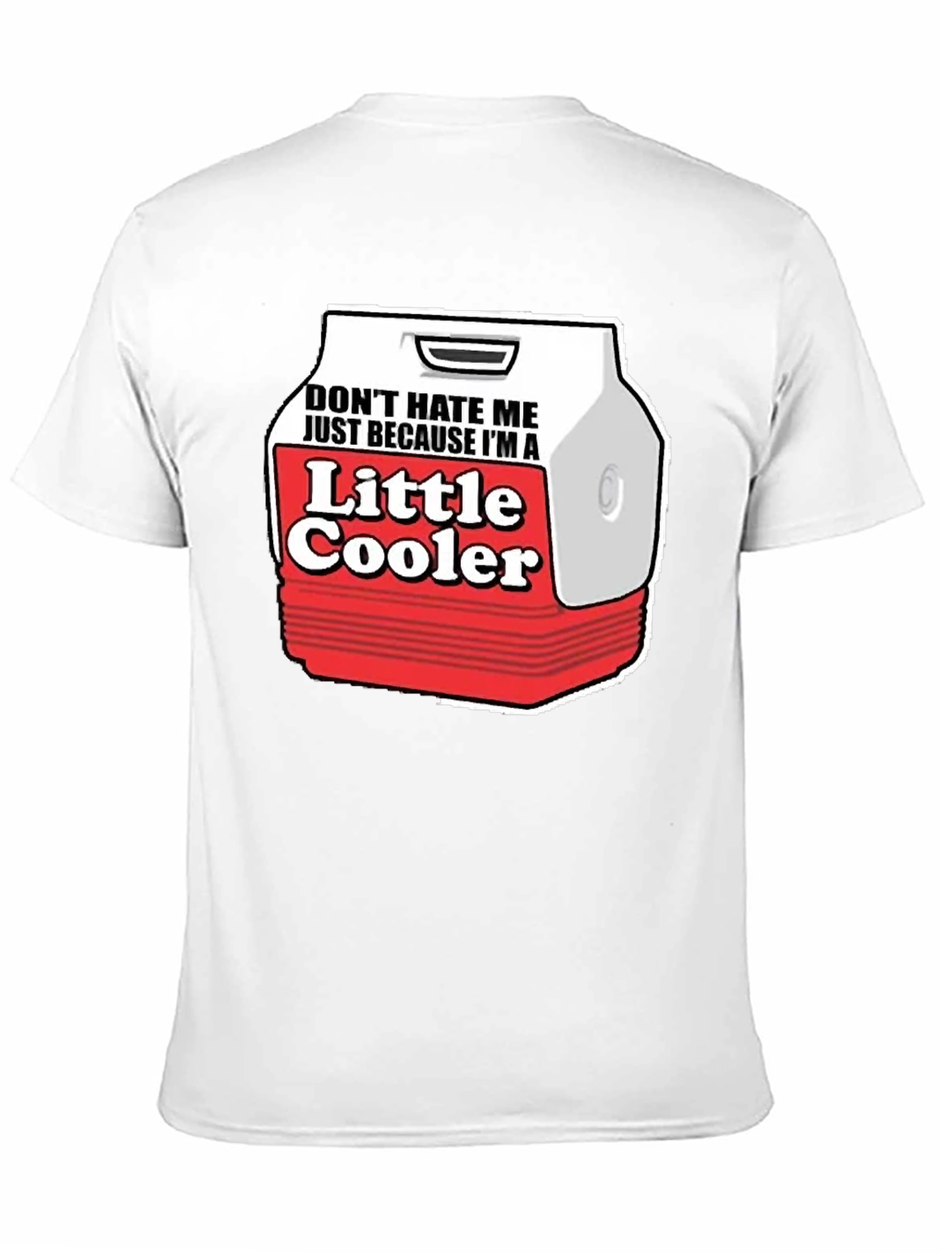 Black Little Cooler Graphic Tee - Funny Novelty Shirt view 11