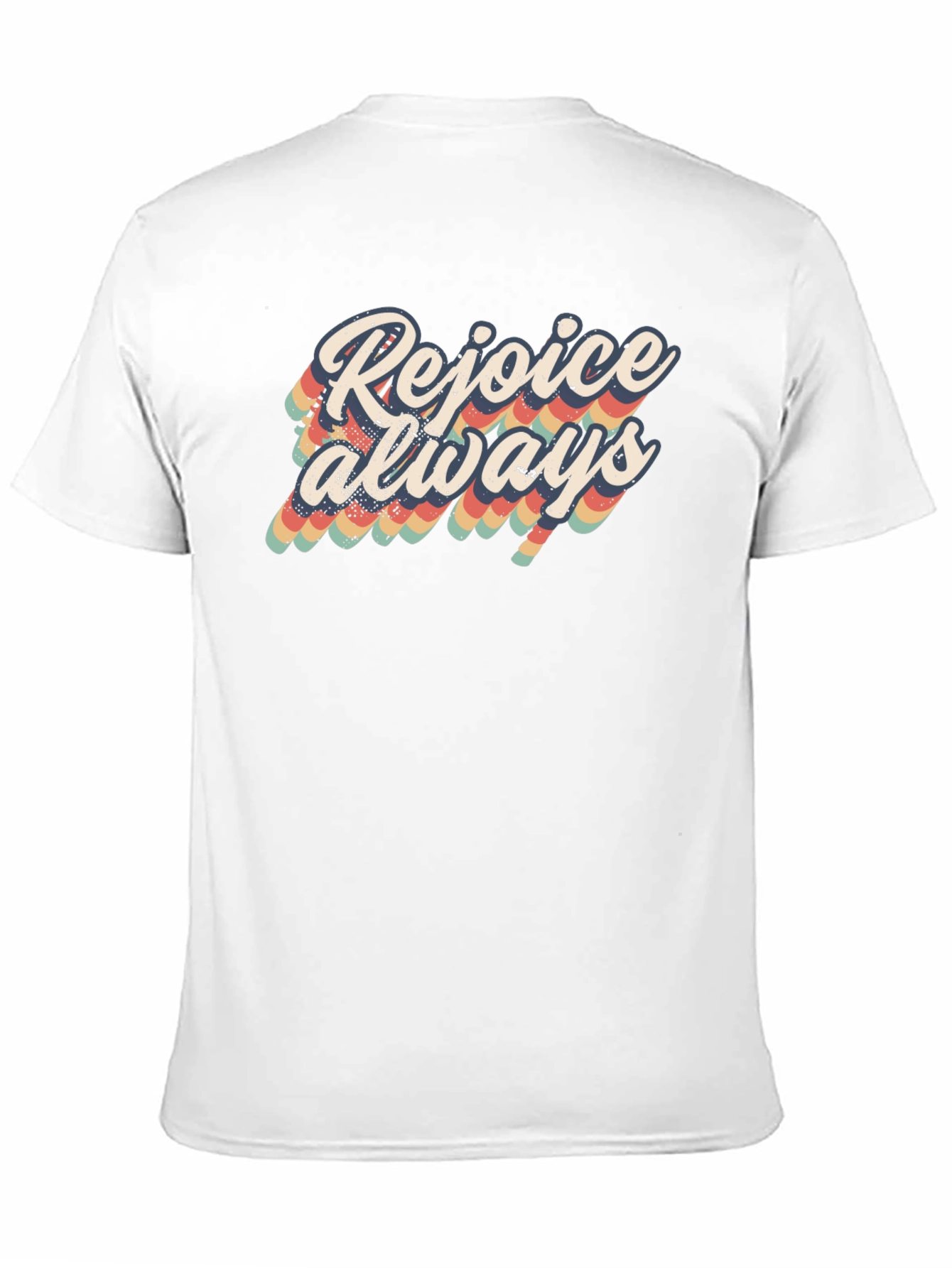 Black Rejoice Always Black Graphic Tee view 11