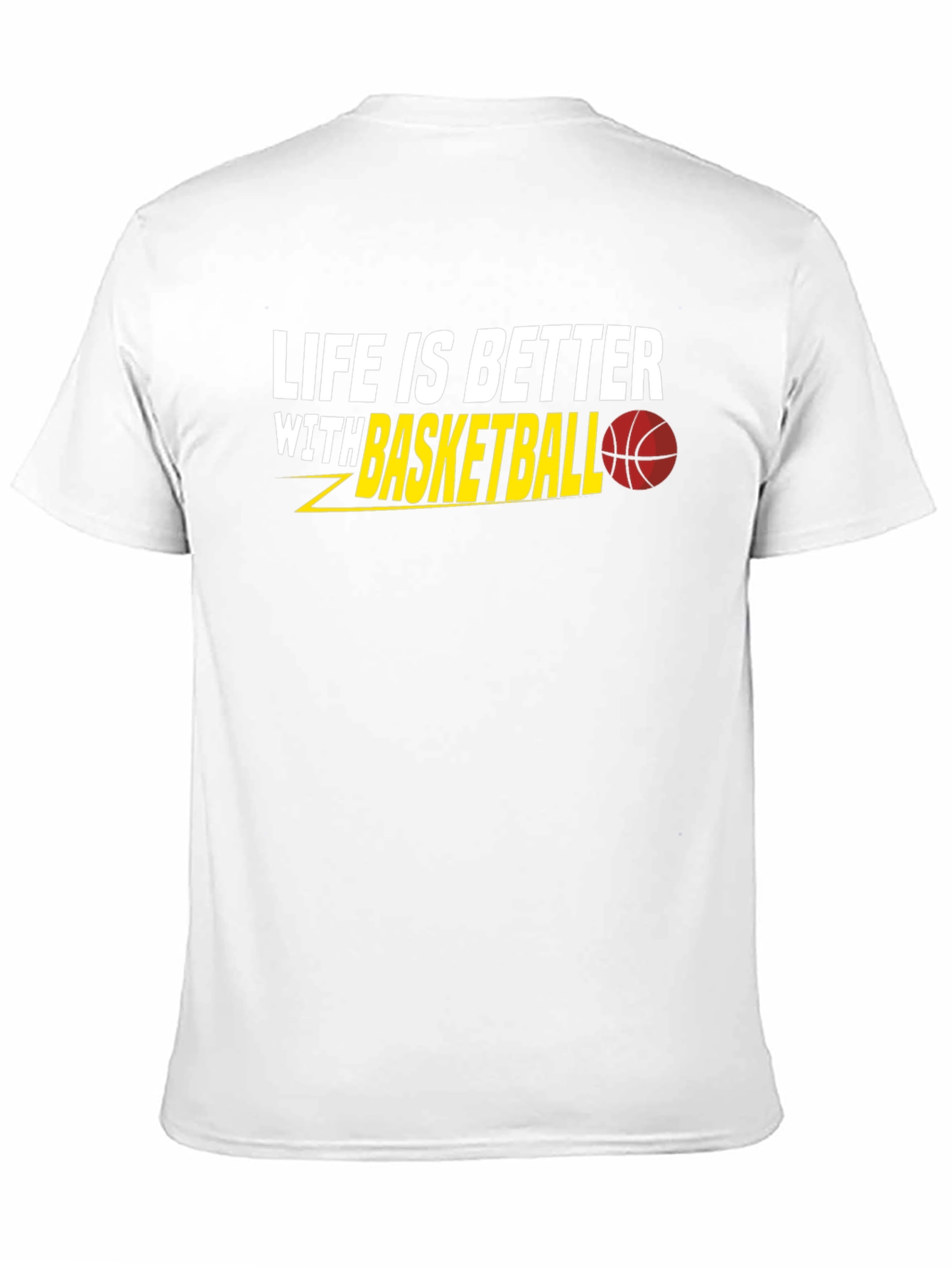 Black Life is Better With Basketball T-Shirt view 11
