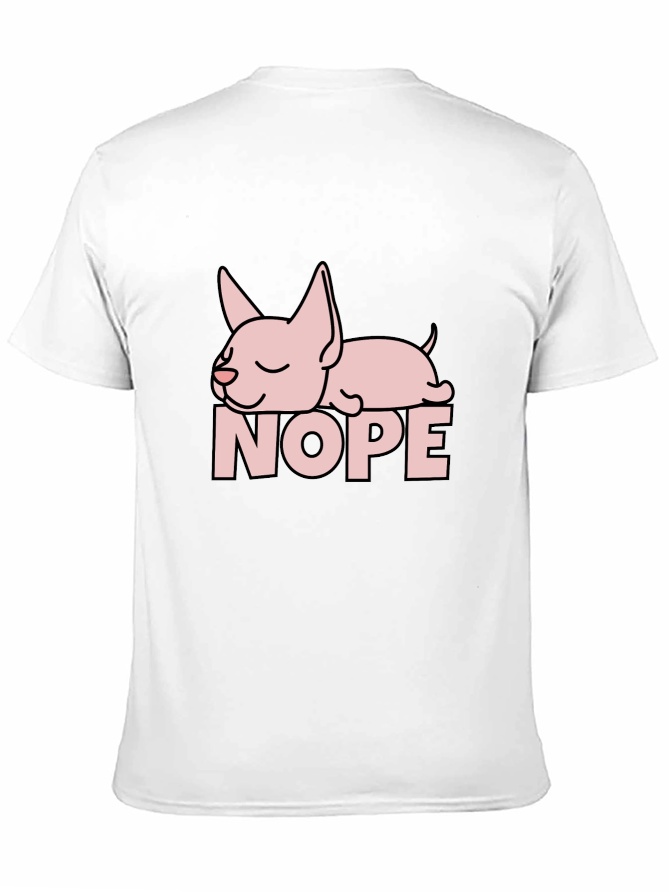 Black Nope Sloth T-Shirt - Funny Animal Graphic Tee view 11