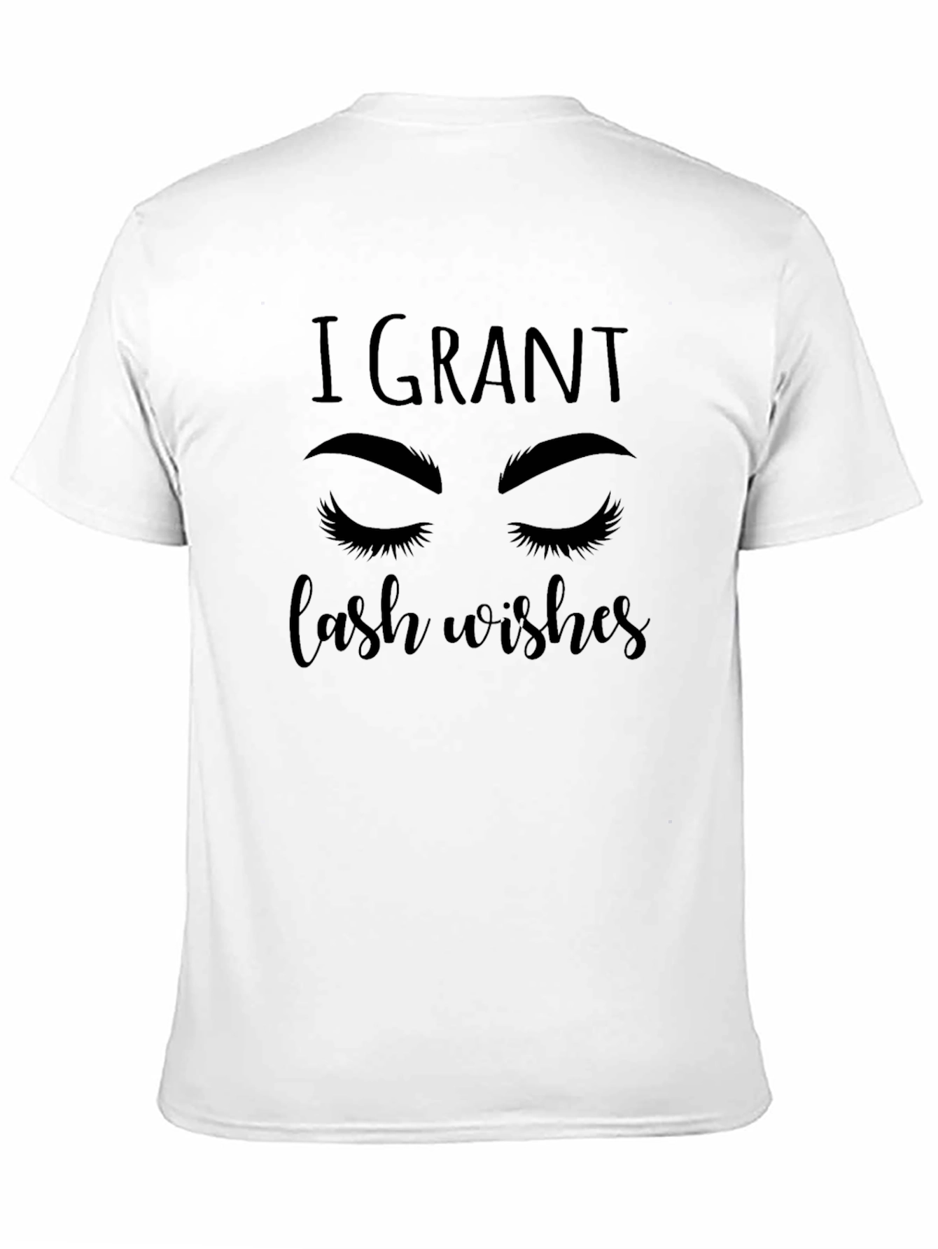 Black I Grant Lash Wishes Graphic Tee view 11
