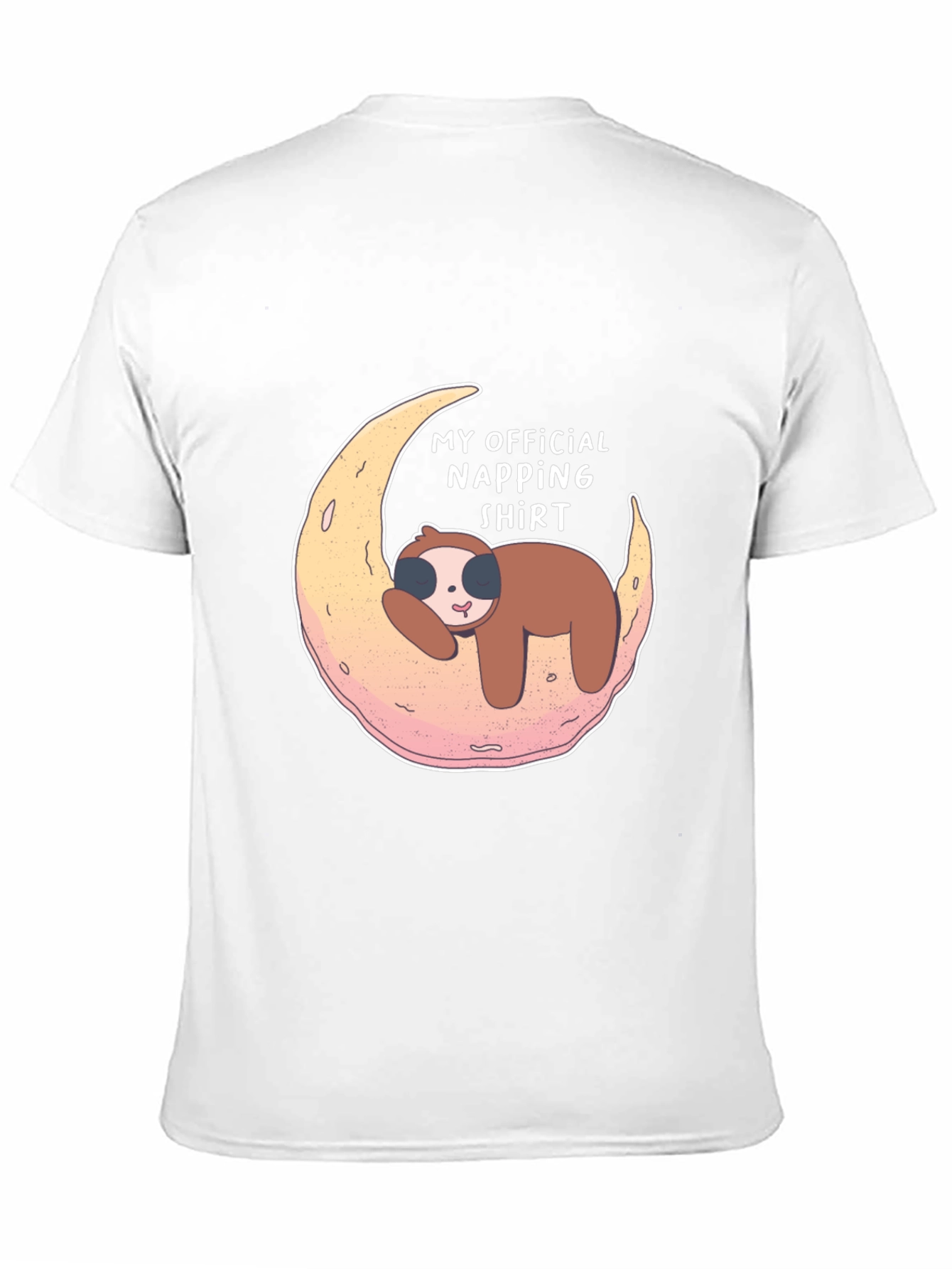 Black Napping Sloth T-Shirt - Official Napping Shirt Tee view 11