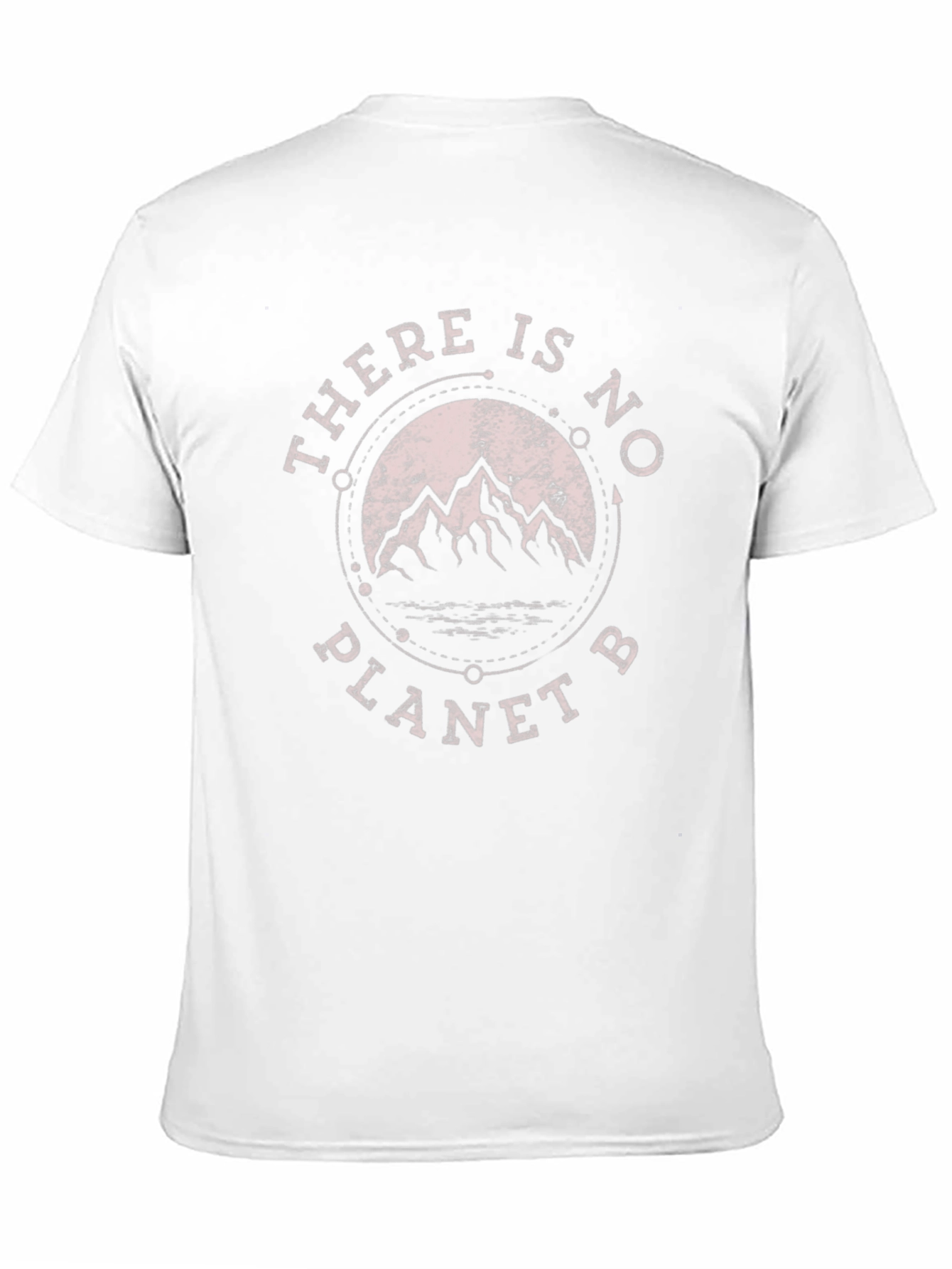 Black Eco-Friendly Black T-Shirt - There Is No Planet B view 11