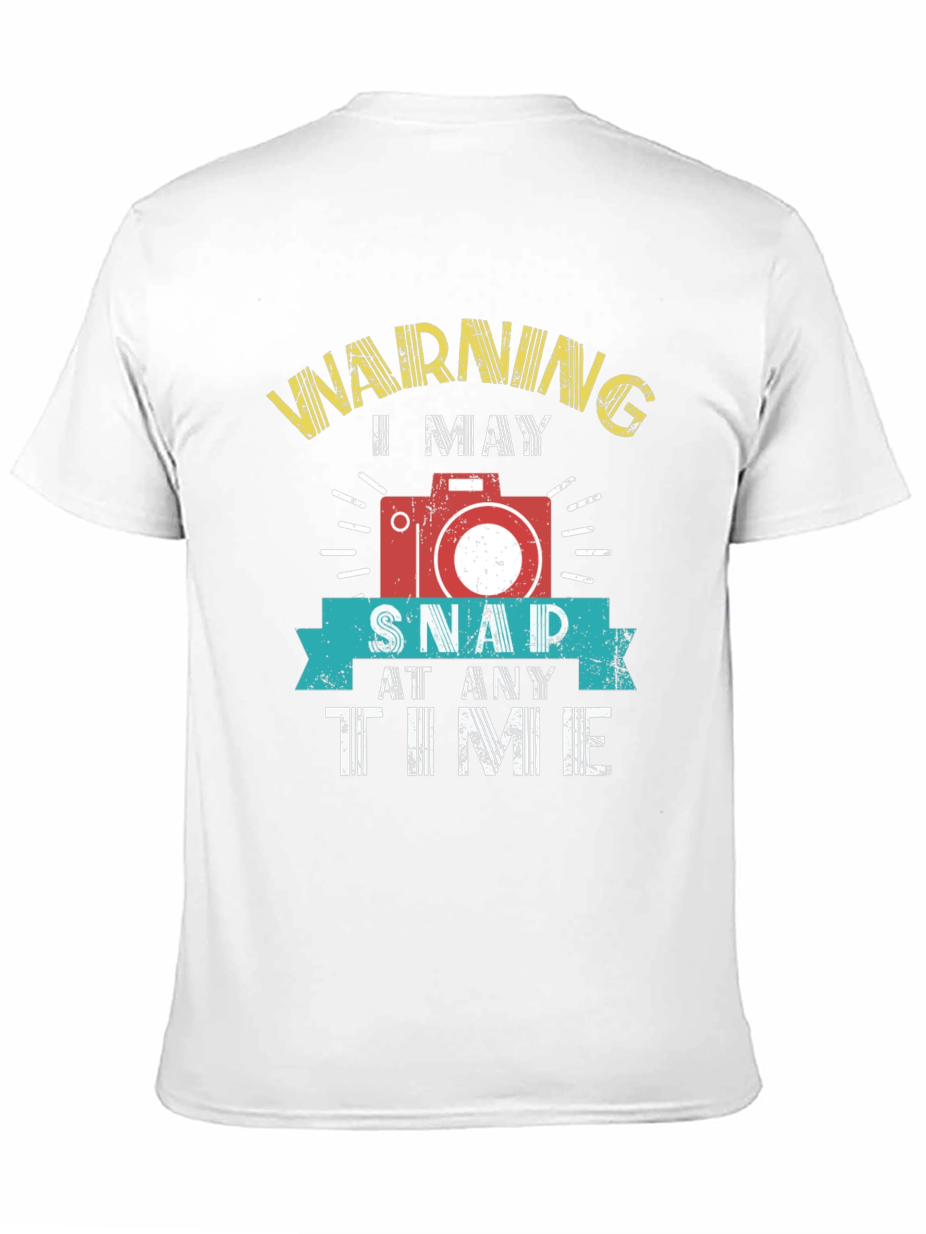 Black Warning I May Snap At Any Time T-Shirt view 11