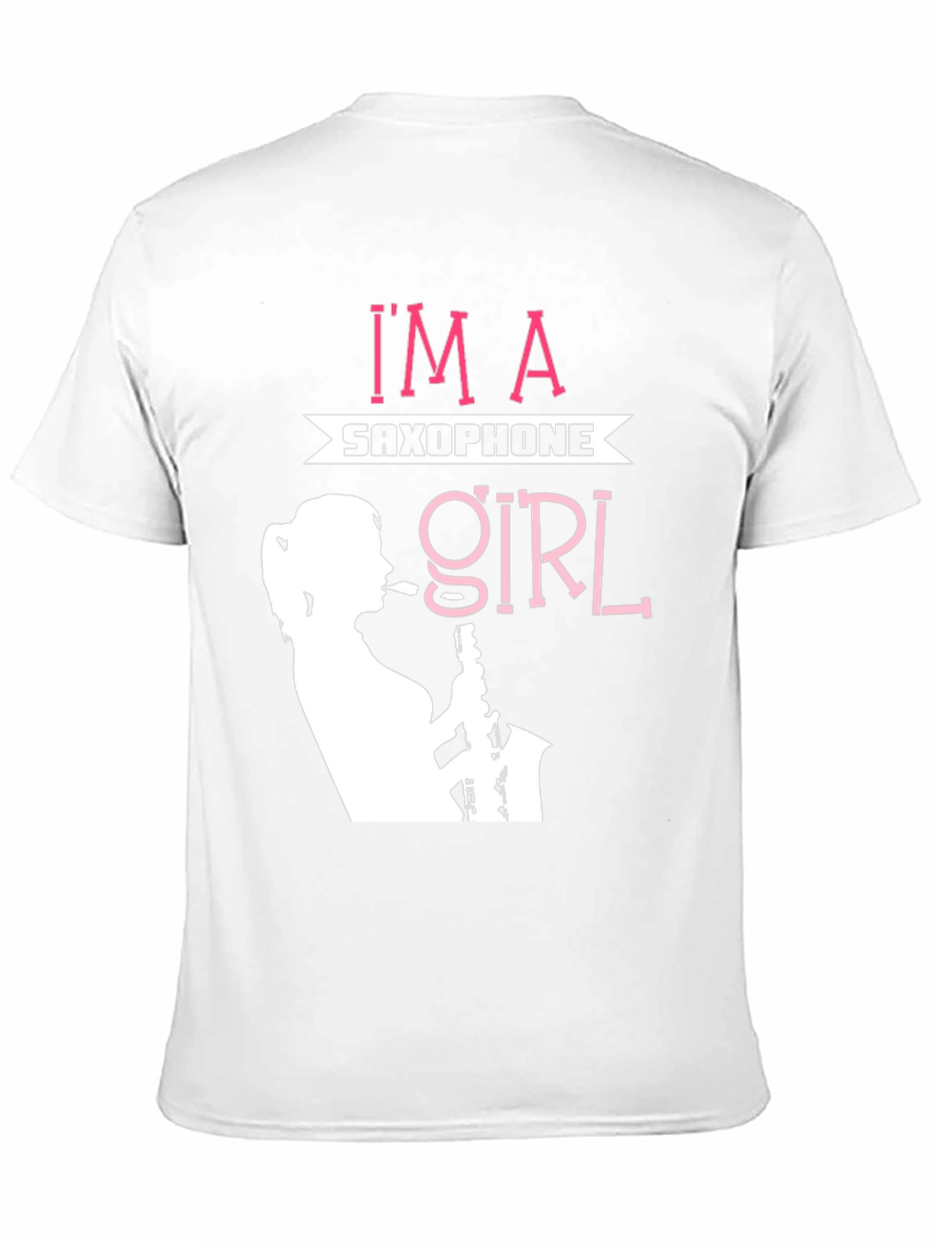 Black I'm A Saxophone Girl Black Graphic Tee view 11
