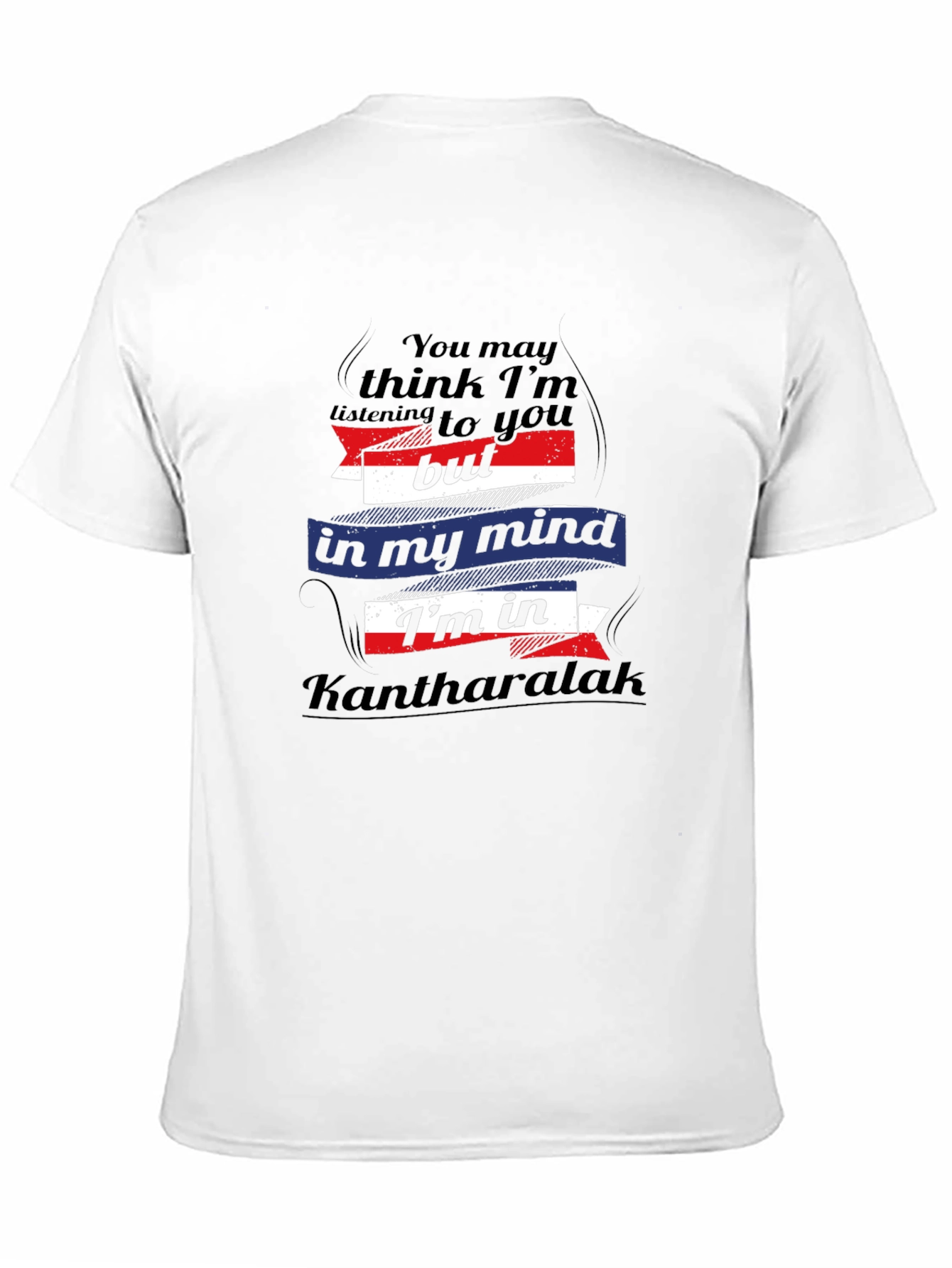 Black Kantharalak Mind T-Shirt - Novelty Graphic Tee view 11