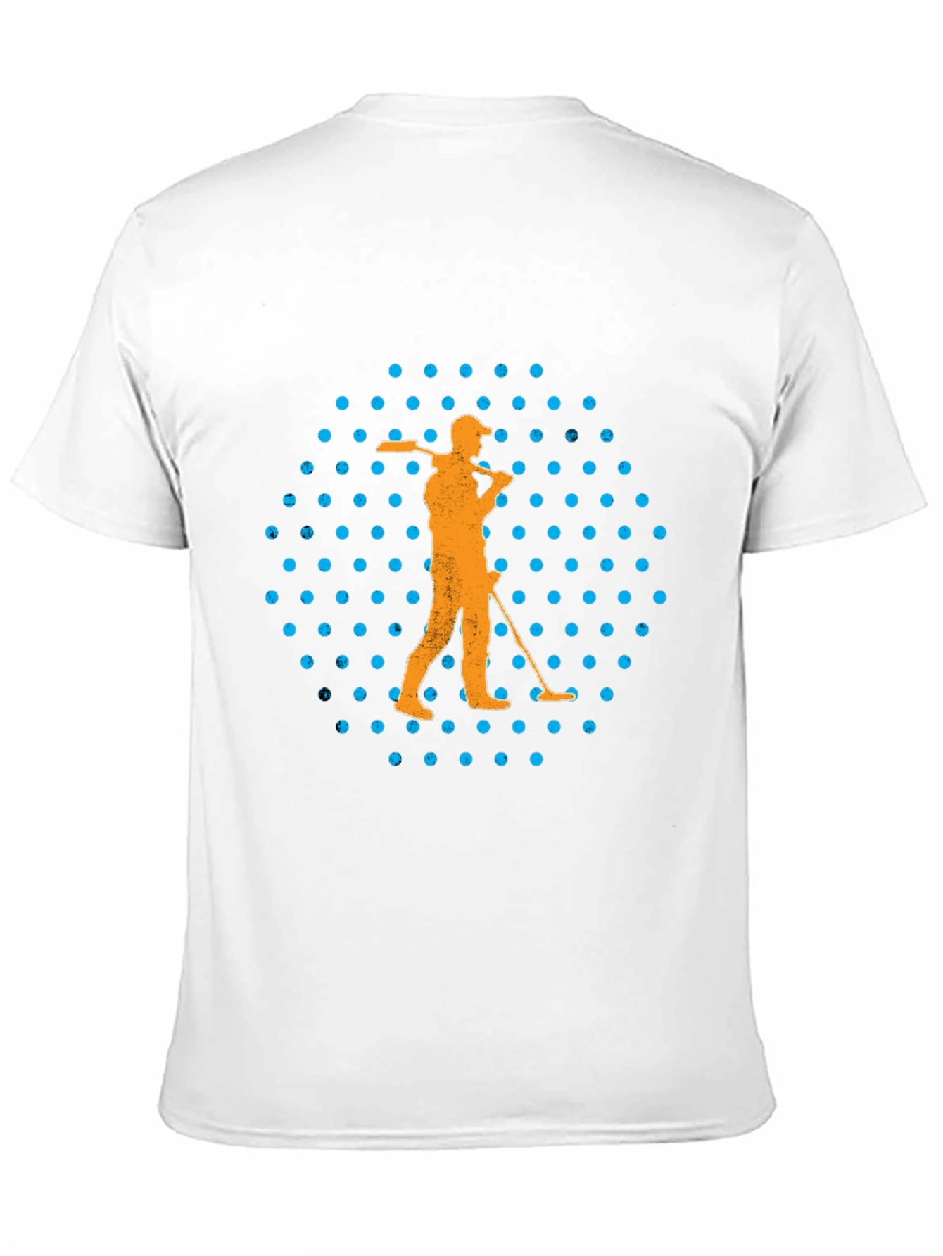 Black Metal Detecting Graphic Tee - Black Cotton T-Shirt view 11