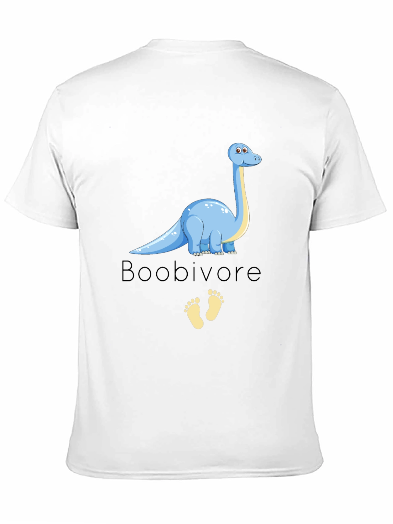 Black Boobivore Dinosaur Graphic T-Shirt view 11
