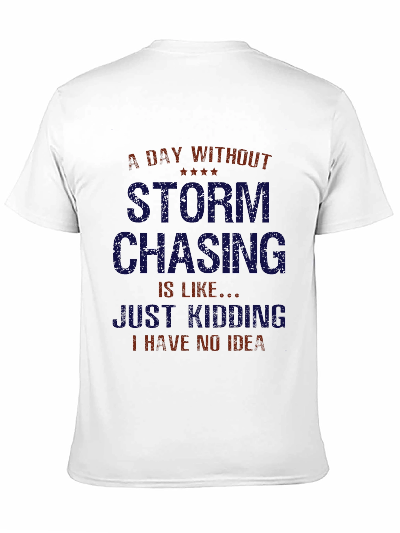 Black Storm Chasing T-Shirt - Funny Weather Tee view 11