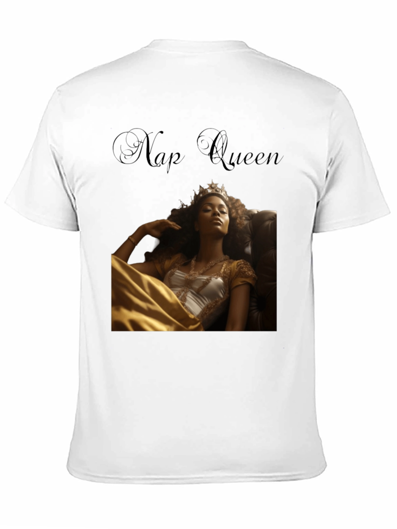 Black Nap Queen Graphic T-Shirt - Stylish and Comfy view 11