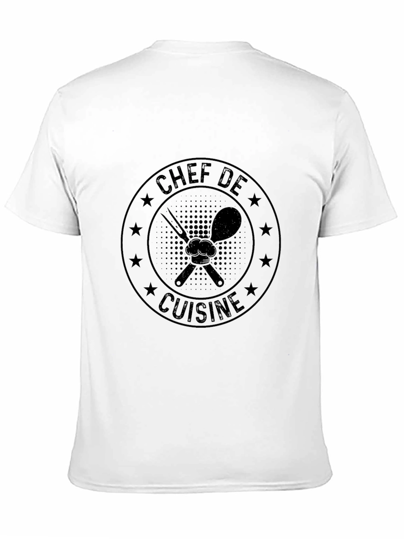Black Chef De Cuisine Black T-Shirt view 11