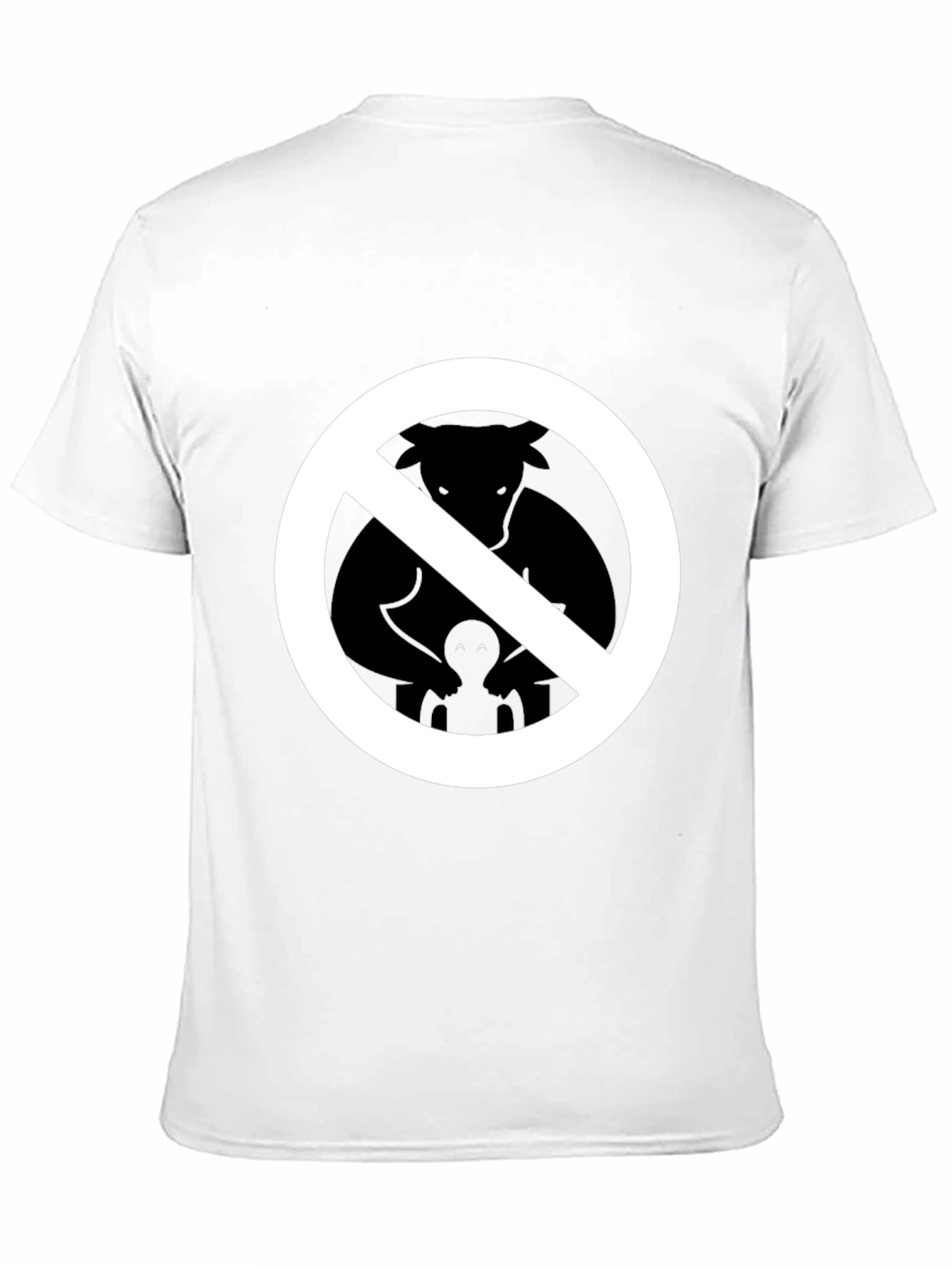 Black No Furries Black Graphic Tee view 11