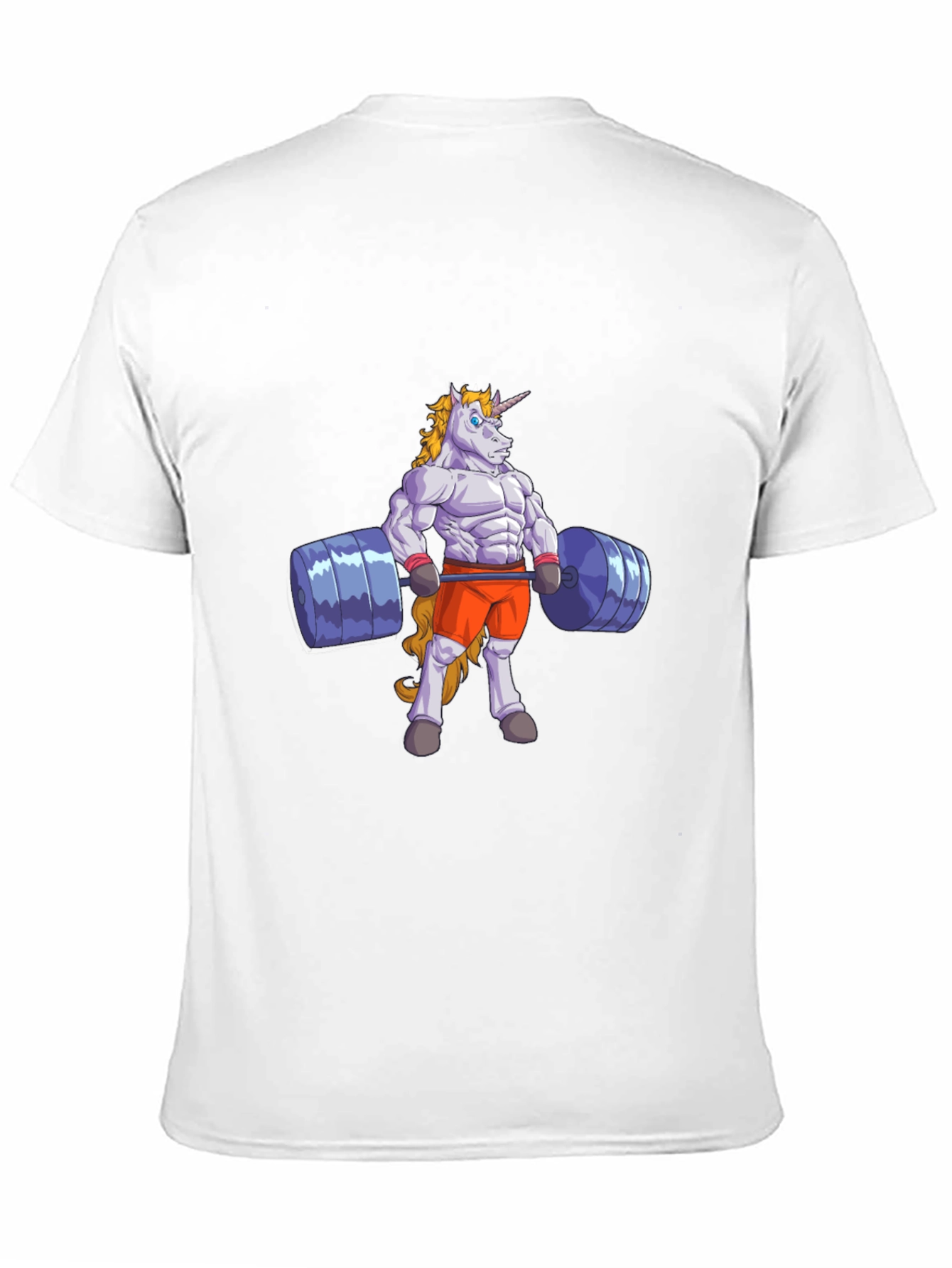 Black Unicorn Gym T-Shirt | Black Graphic Tee view 11