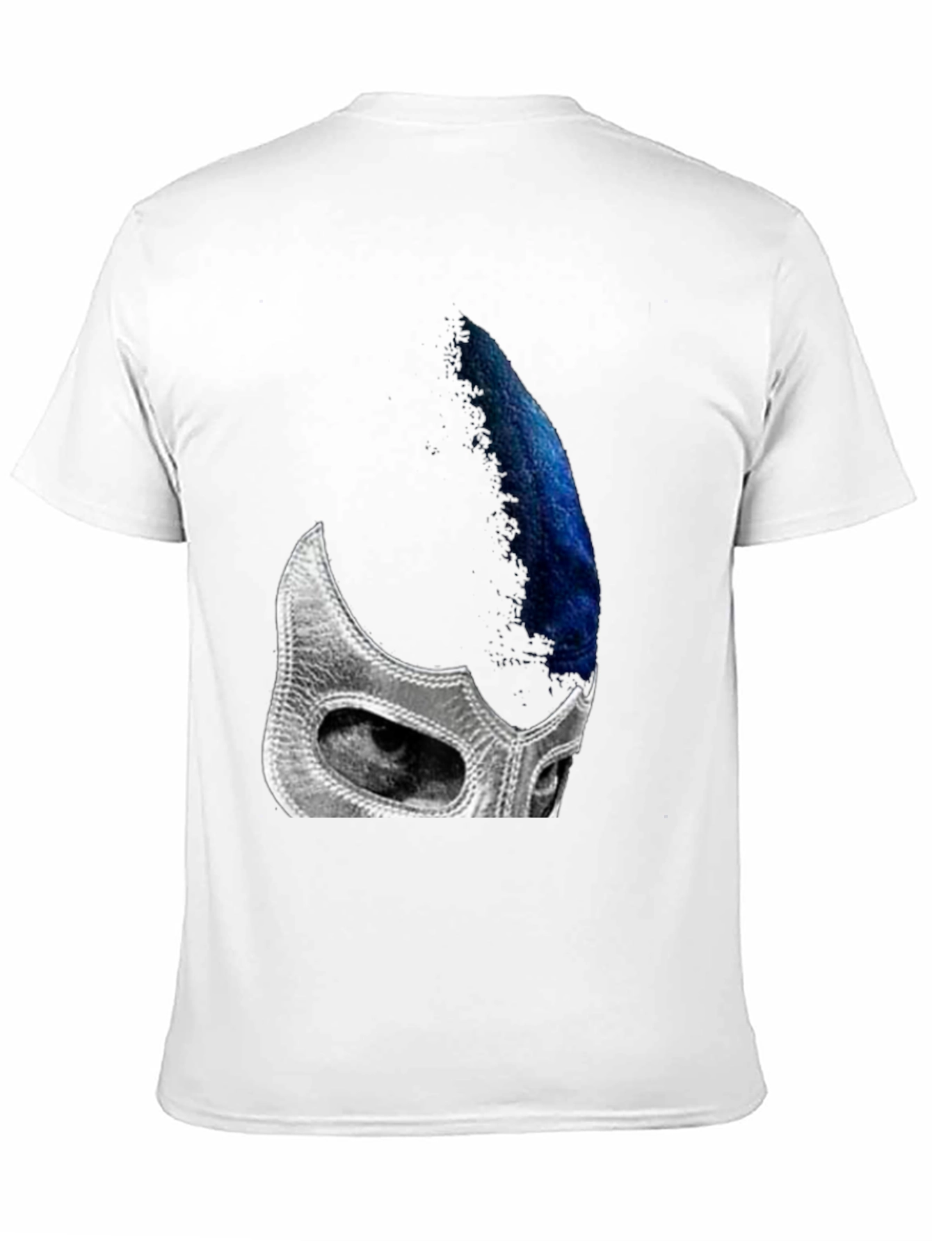 Black Wrestler Mask T-Shirt - Unique Graphic Tee view 11