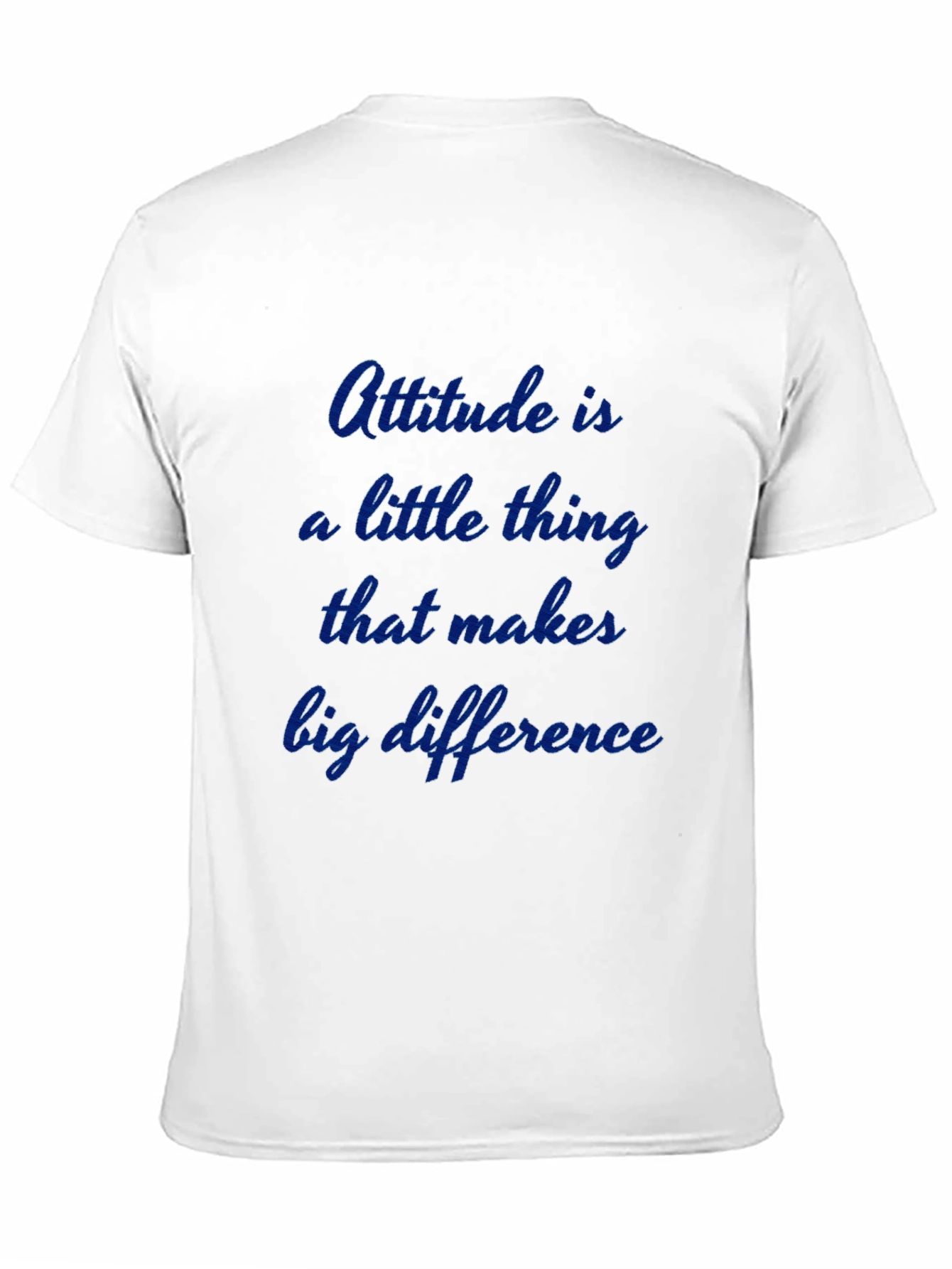 Black Attitude T-Shirt - Inspiring Quote Tee view 11
