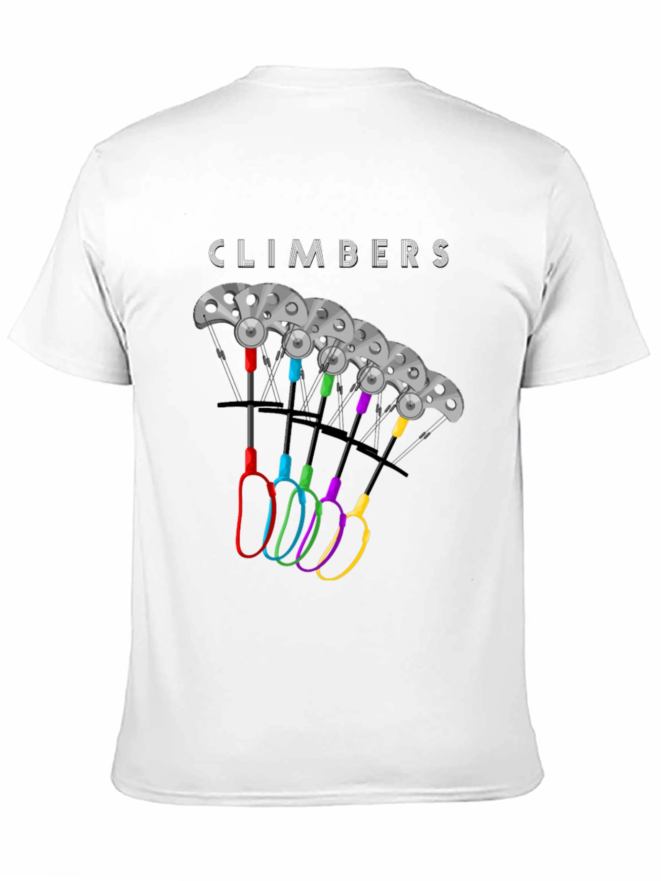Black Climbers Multi-Cam Climbing T-Shirt view 11