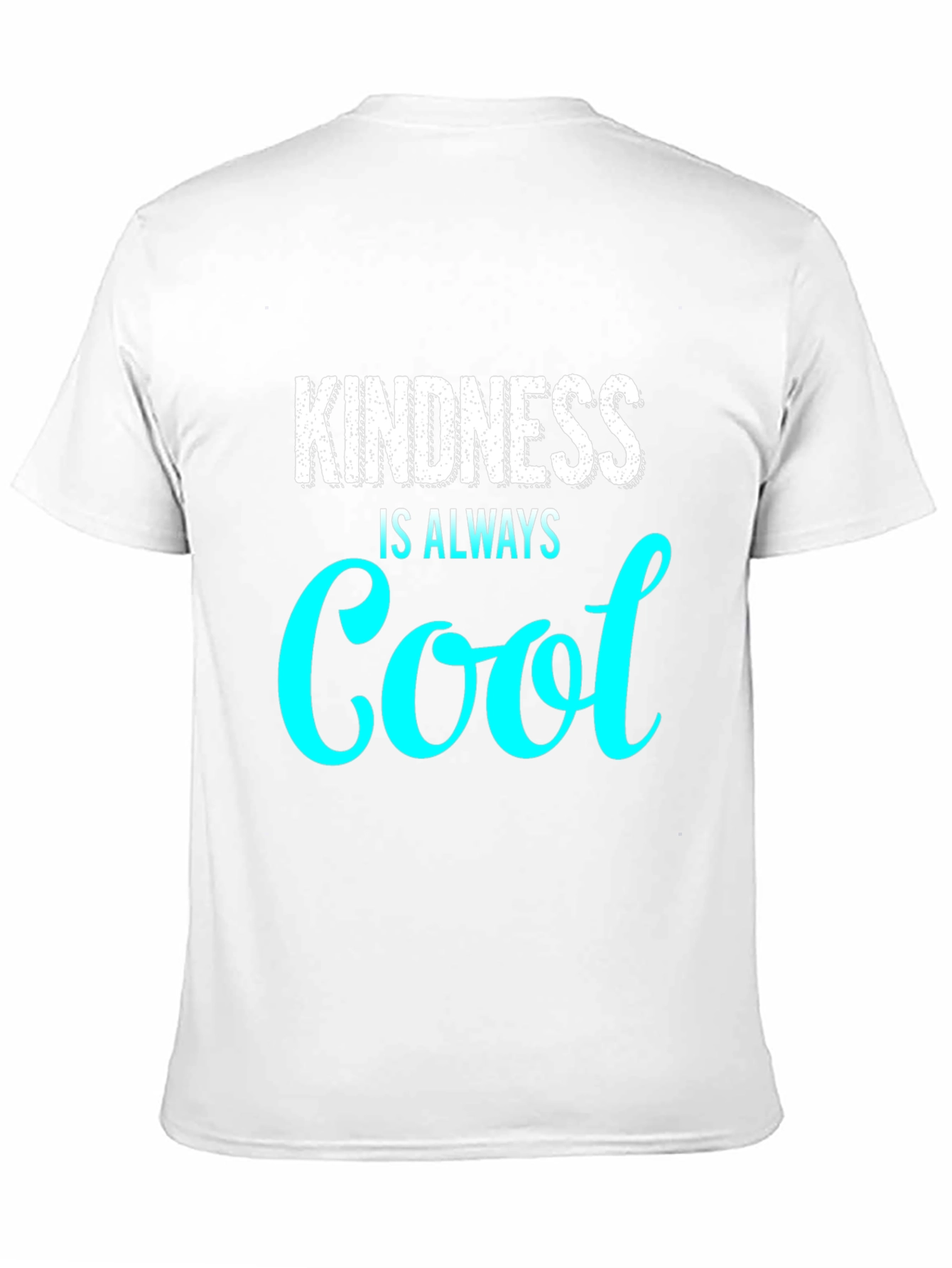 Black Kindness Is Always Cool Graphic Tee view 11