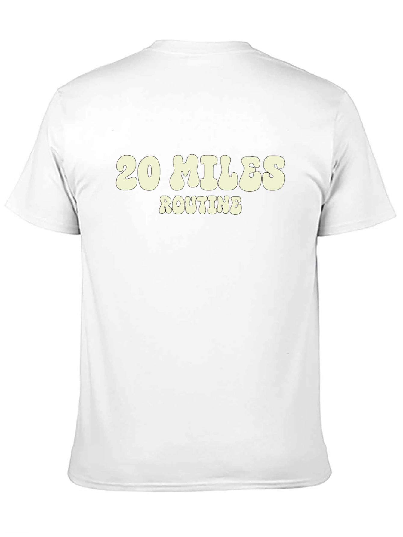 Black 20 Miles Routine Graphic T-Shirt view 11
