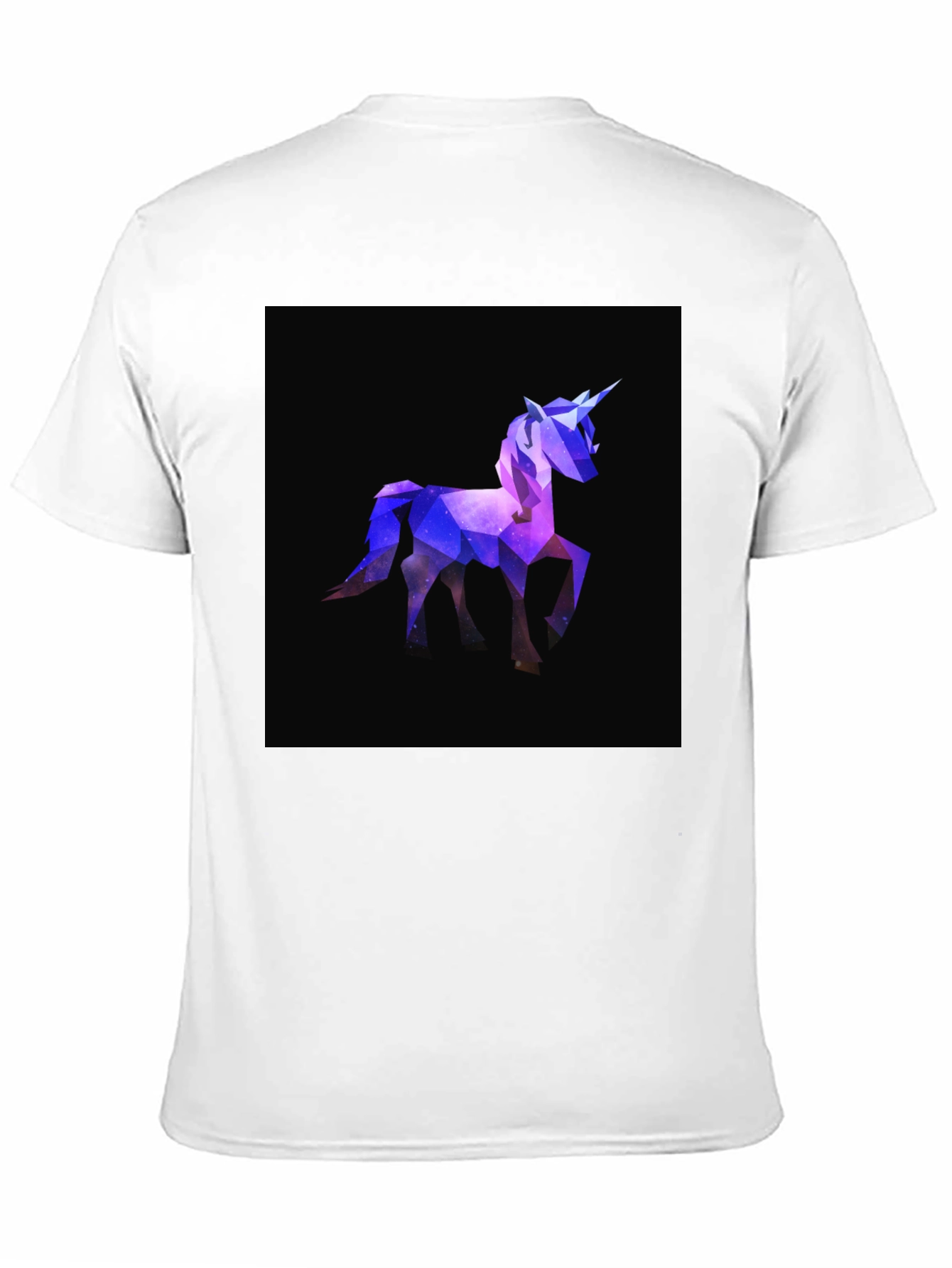 Black Geometric Unicorn T-Shirt - Stylish Graphic Tee view 11