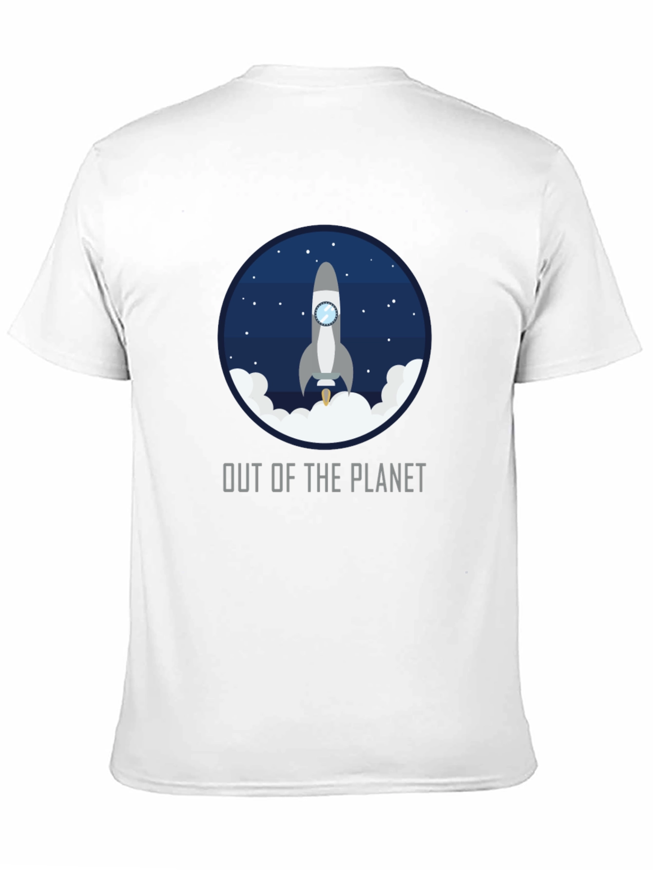 Black Out of the Planet Graphic Tee view 11